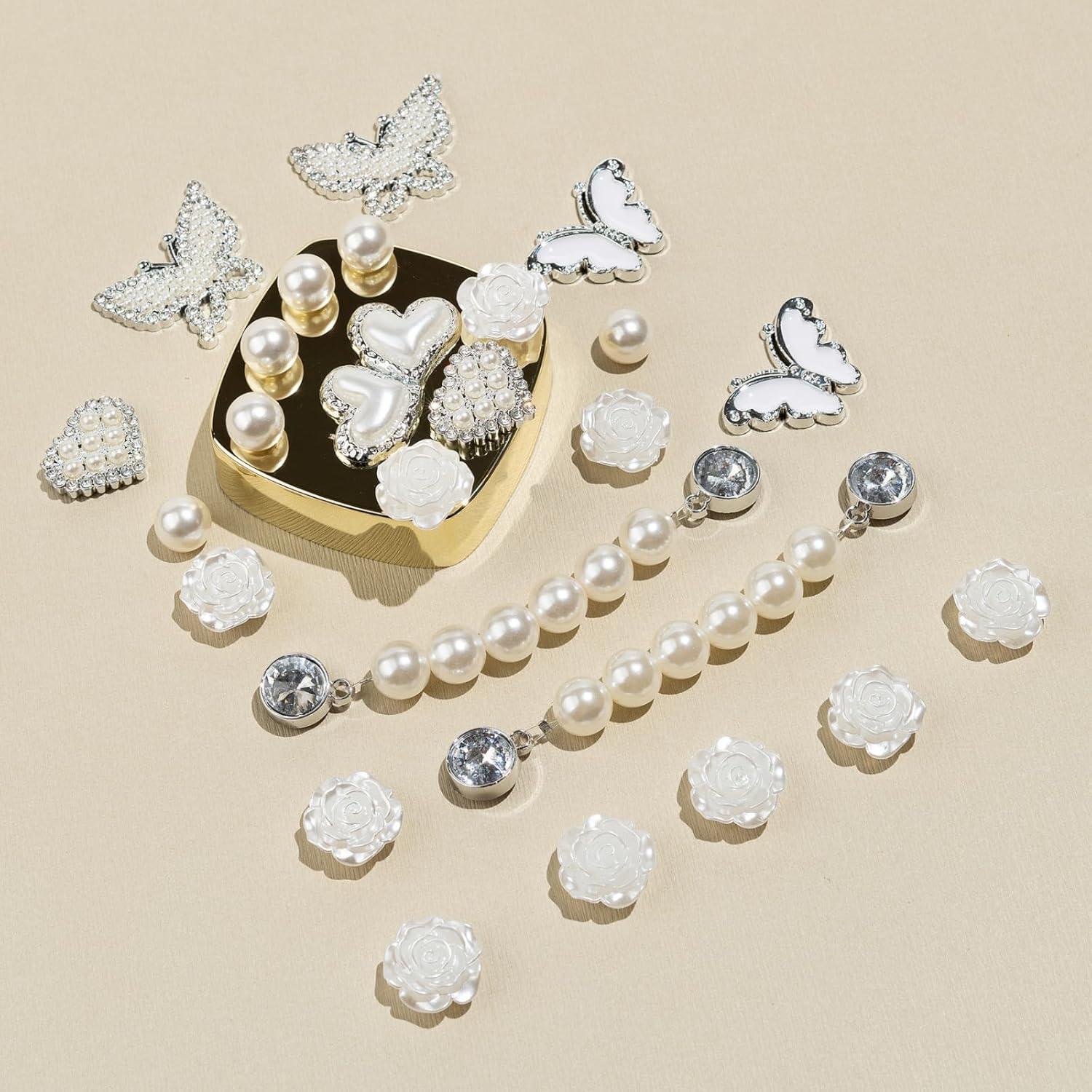 Charms de Zapatos COYWX para Mujeres y Niñas - 26 Piezas