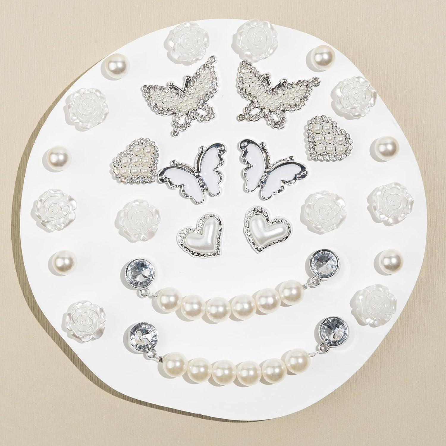 Charms de Zapatos COYWX para Mujeres y Niñas - 26 Piezas