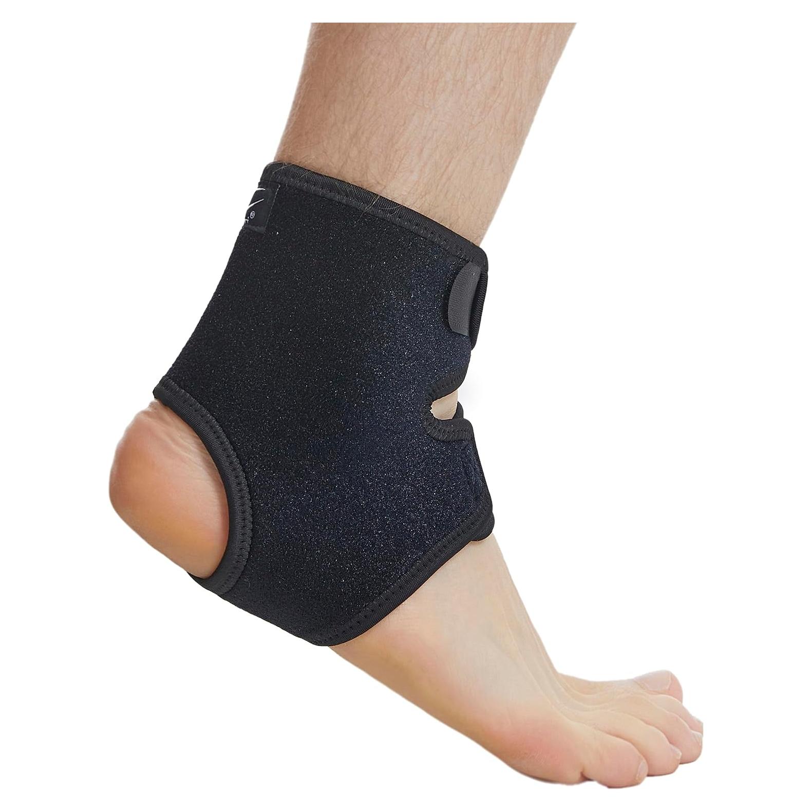 Faja de soporte para tobillo HiRui, neopreno transpirable, pequeño