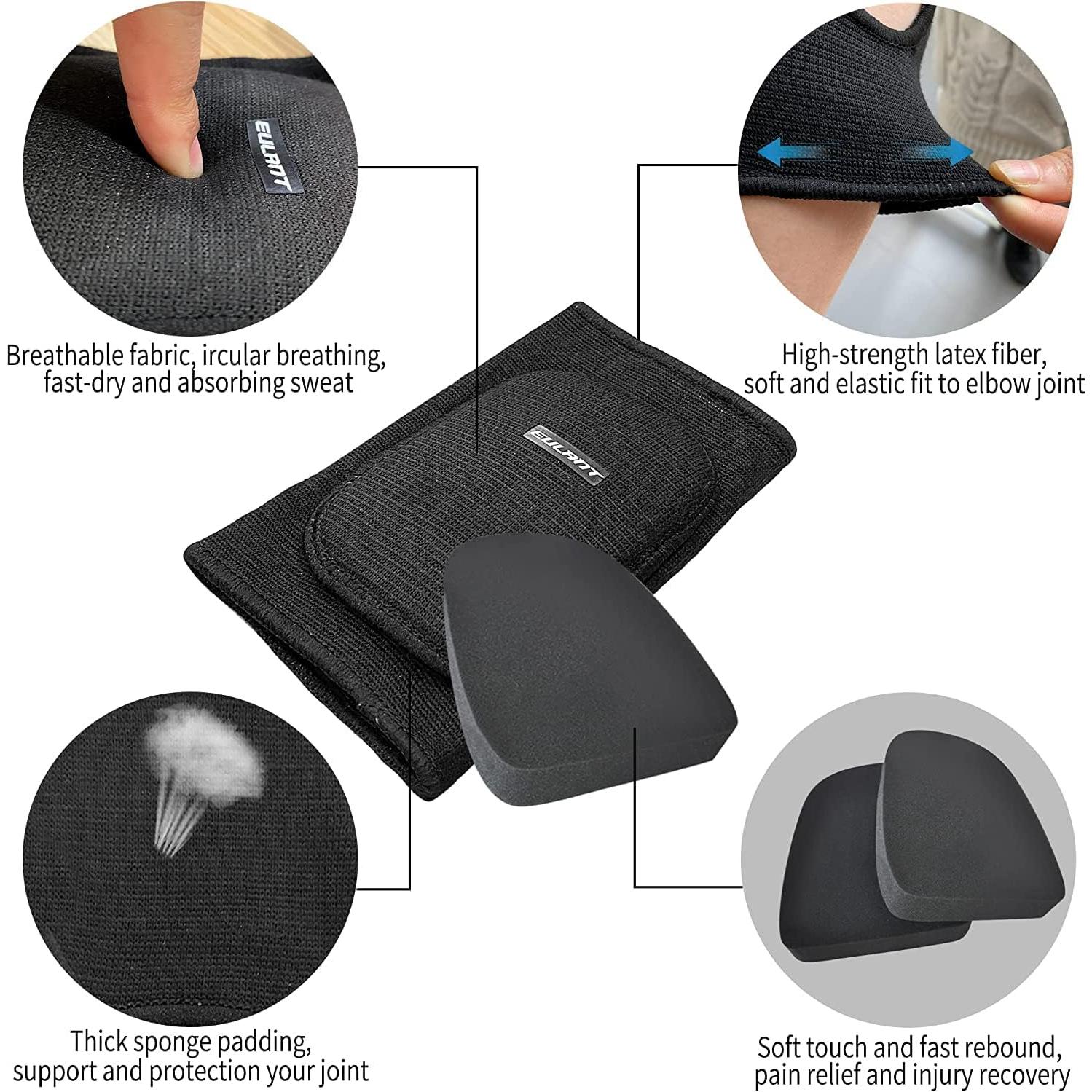 Almohadillas de Codo EULANT para Niños - Protección Deportiva