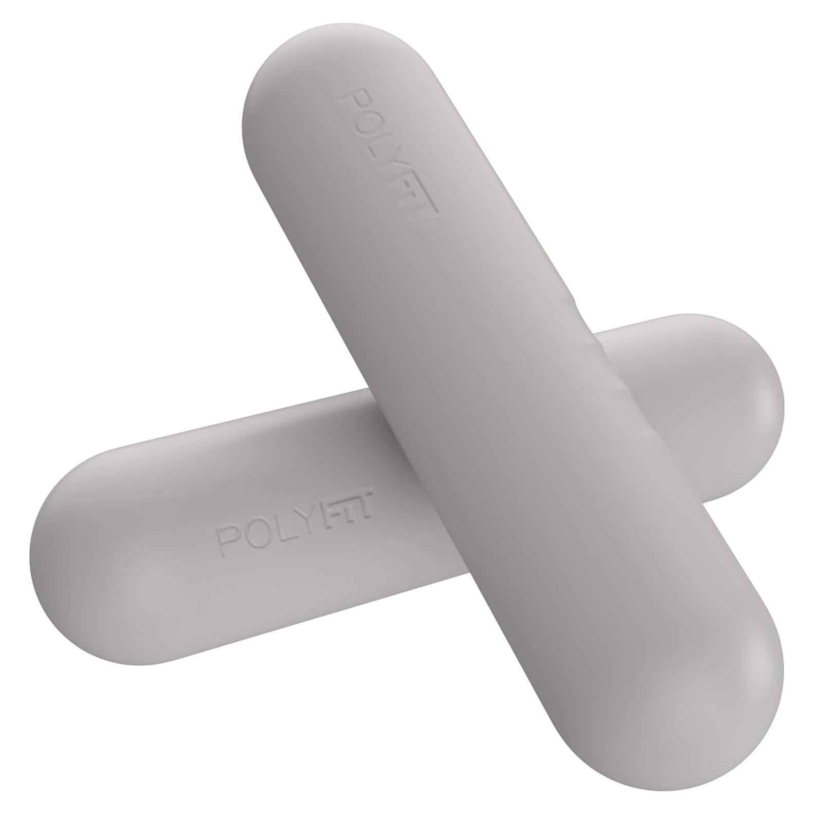 Barras de Pesas Polyfit para Mujeres - Juego de 2 (1.5 kg cada una) - Antideslizantes para Yoga, Aeróbicos y Más