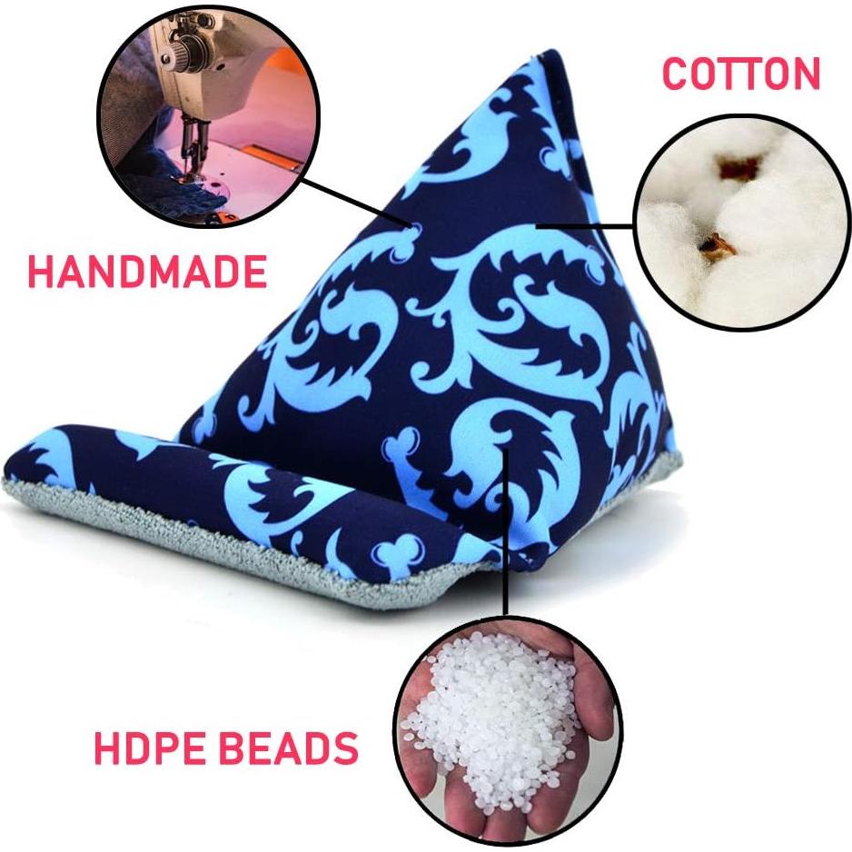 Soporte de Teléfono de Escritorio Almohada Fangqian Azul