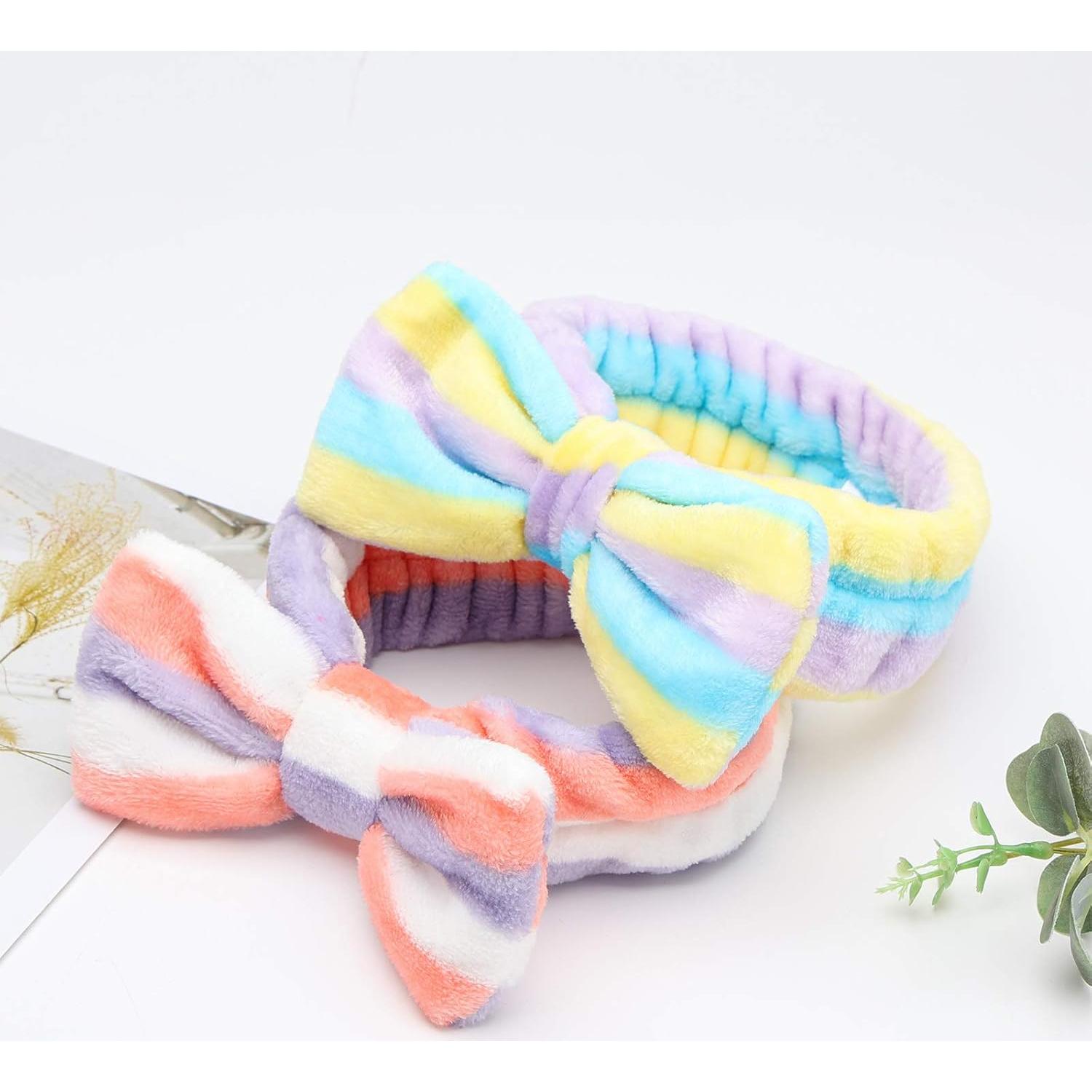 8 Bandas de Maquillaje para Spa 3 Nutrias - Suaves y Absorbentes