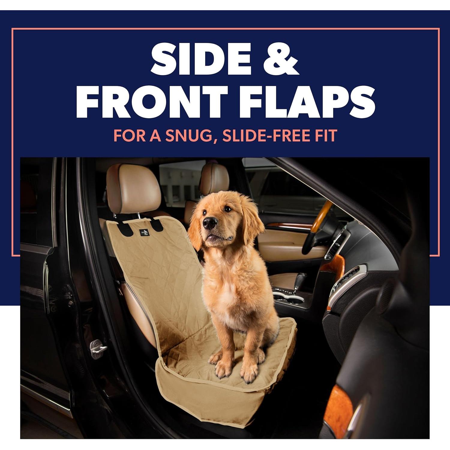 Funda de Asiento de Coche para Perros Active Pets Beige
