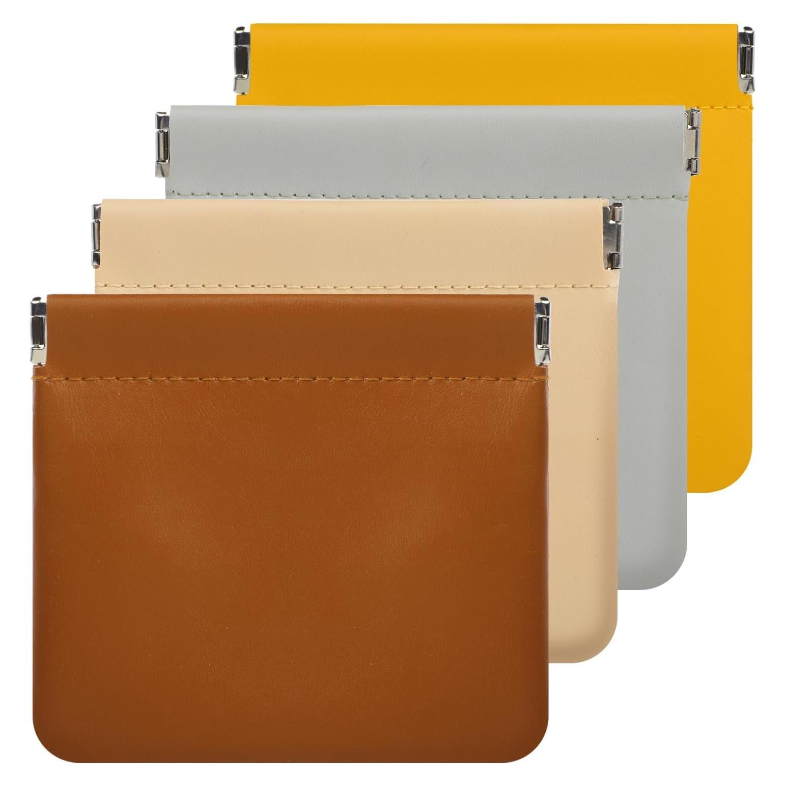 Estuche de Maquillaje ISKYBOB 4 Piezas Piel PU Portátil