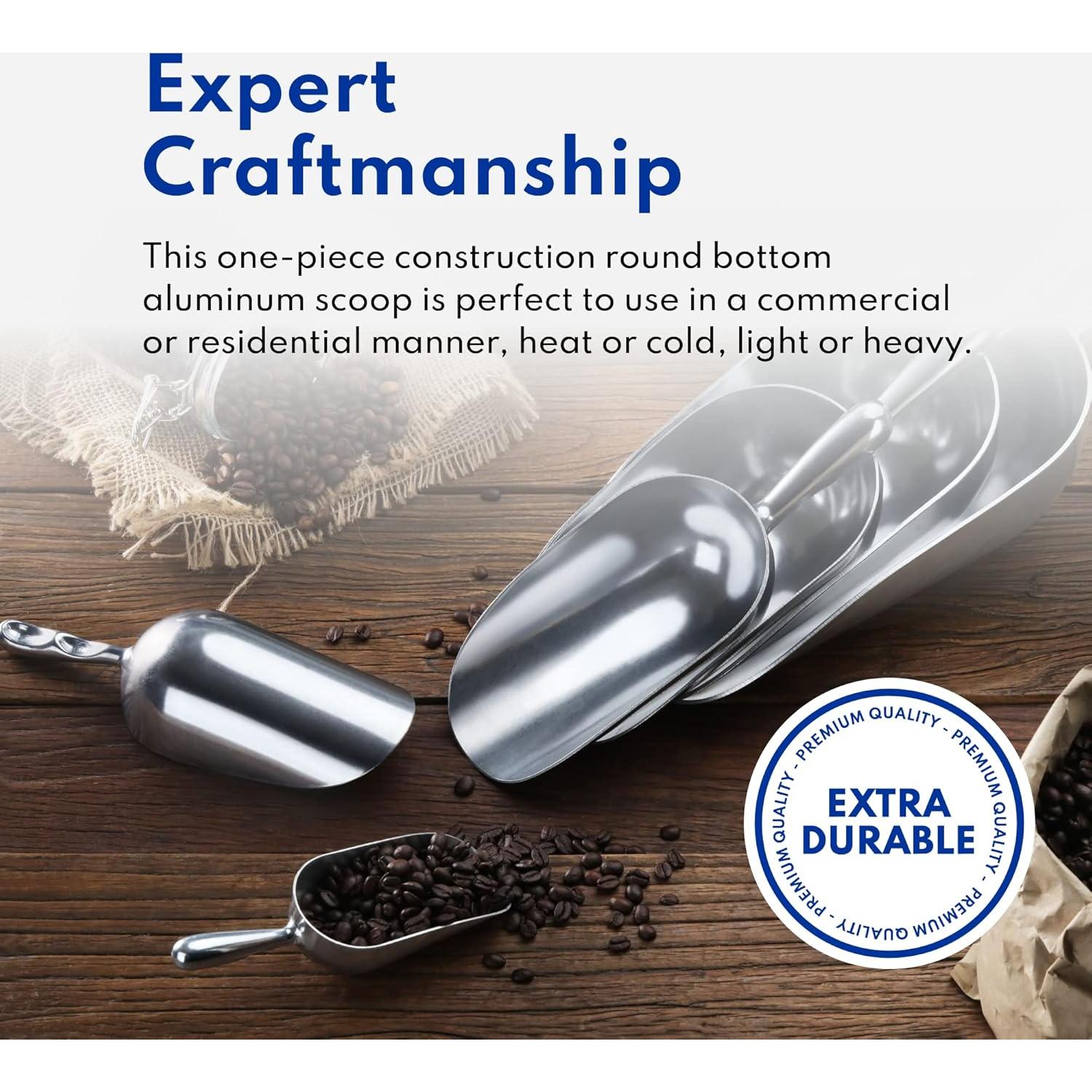 Cucharón de Aluminio Fundido New Star Foodservice 150g