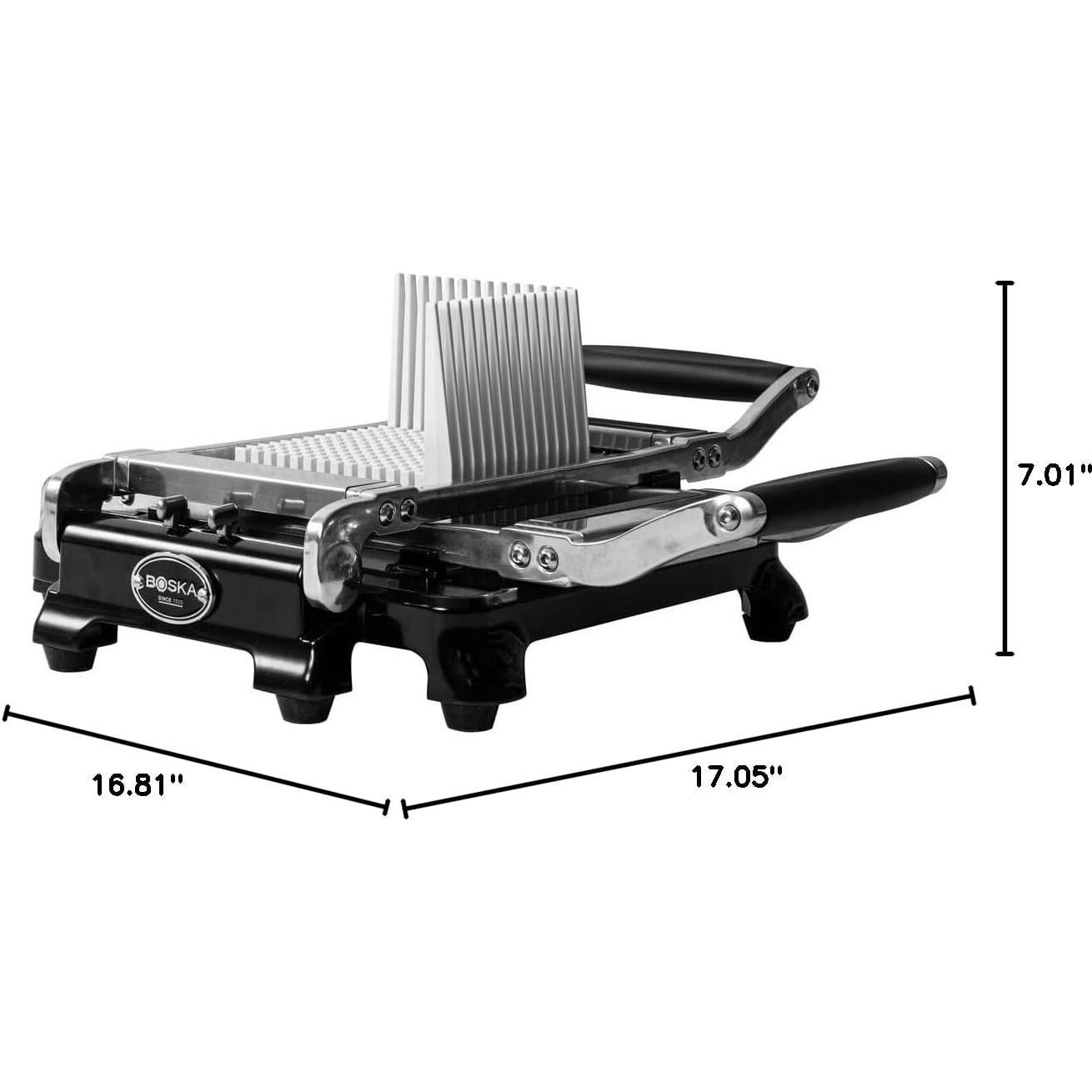 Cortador de Queso BOSKA Blockbuster Negro - 3 Tamaños 8/16/24 mm