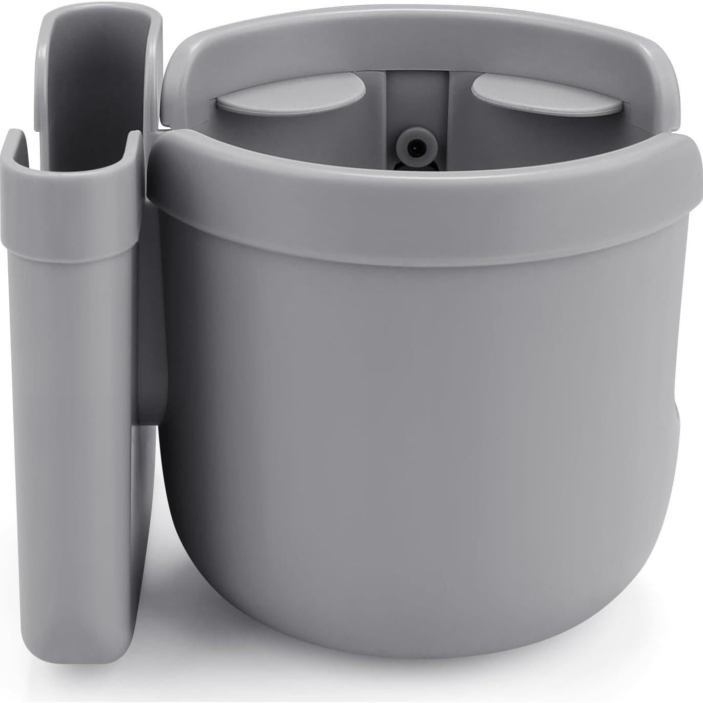 Soporte para Taza y Teléfono Accmor 2-en-1 Universal Gris
