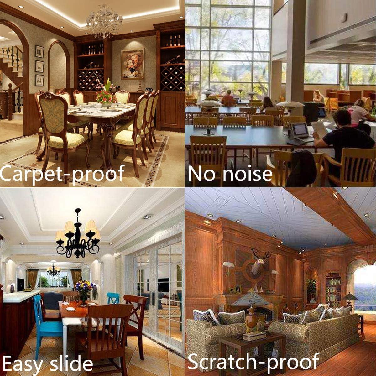 Deslizadores de Muebles Furnigear PTFE 3.81 cm 12 Pack