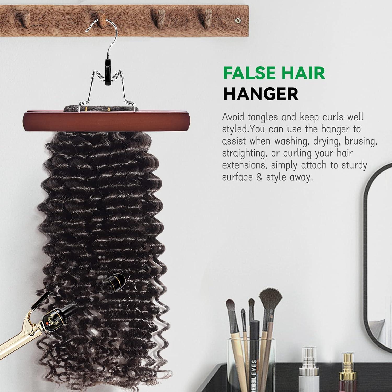 Perchas de Madera Nature Smile Cereza Antideslizantes 10 Piezas