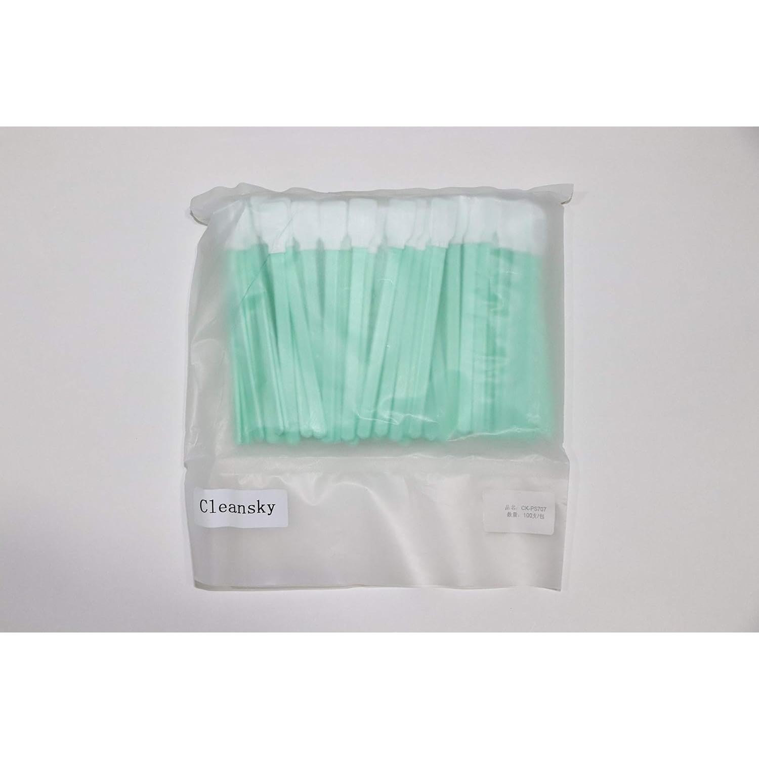 100 Bastones de Limpieza de Poliéster CK-PS707 para Electrónica
