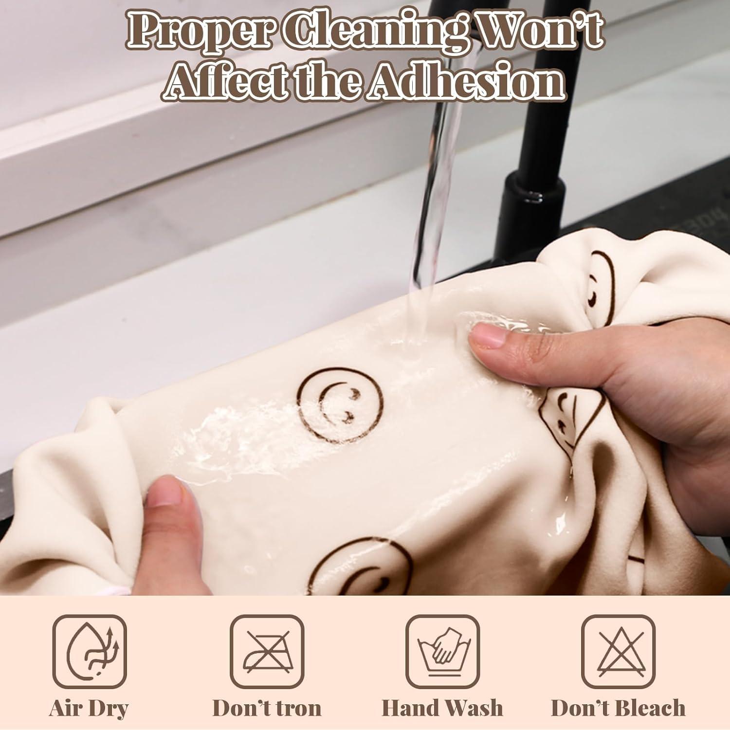 Bolsa de Maquillaje Mágica Autoadhesiva 50.8x50.8cm - Sonriente