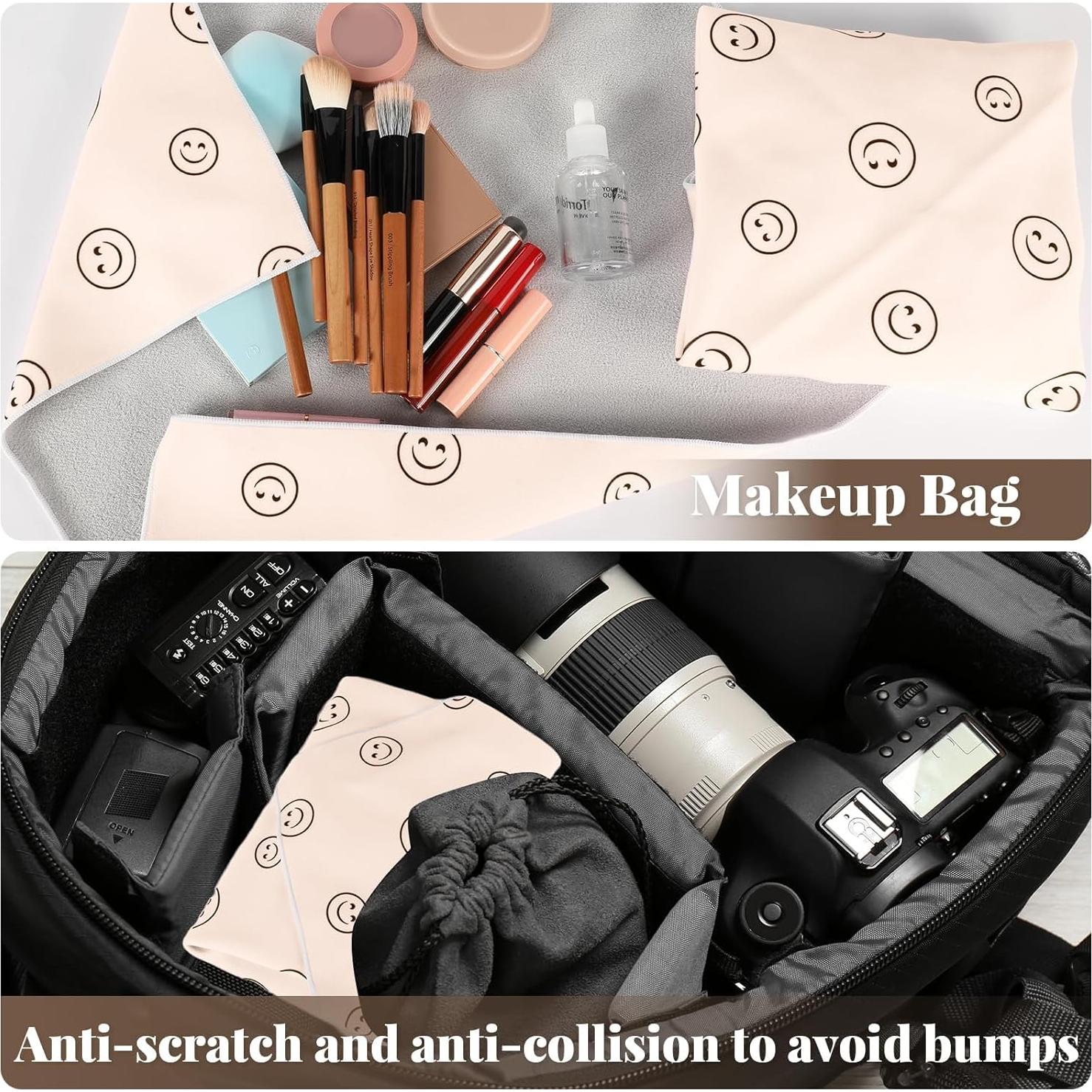 Bolsa de Maquillaje Mágica Autoadhesiva 50.8x50.8cm - Sonriente