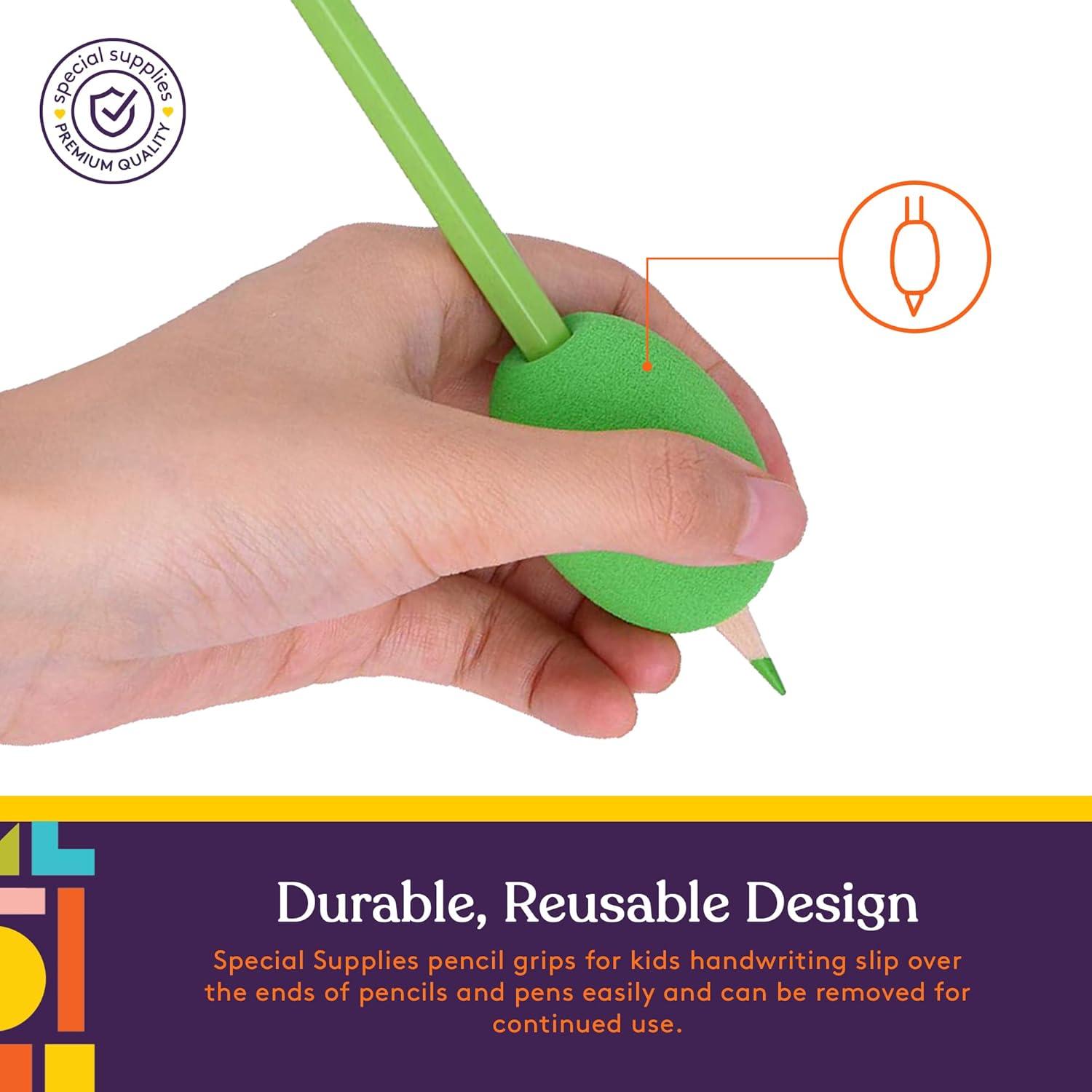 Agarraderas Ergonómicas para Lápiz Suministros Especiales 6 Piezas