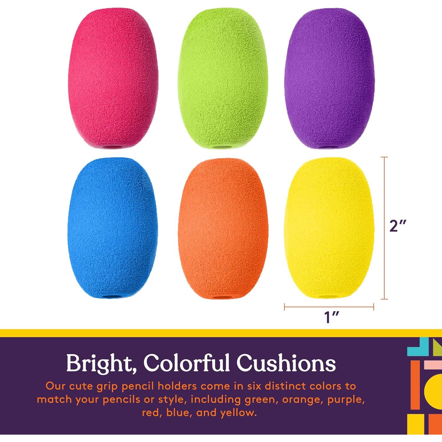 Agarraderas Ergonómicas para Lápiz Suministros Especiales 6 Piezas