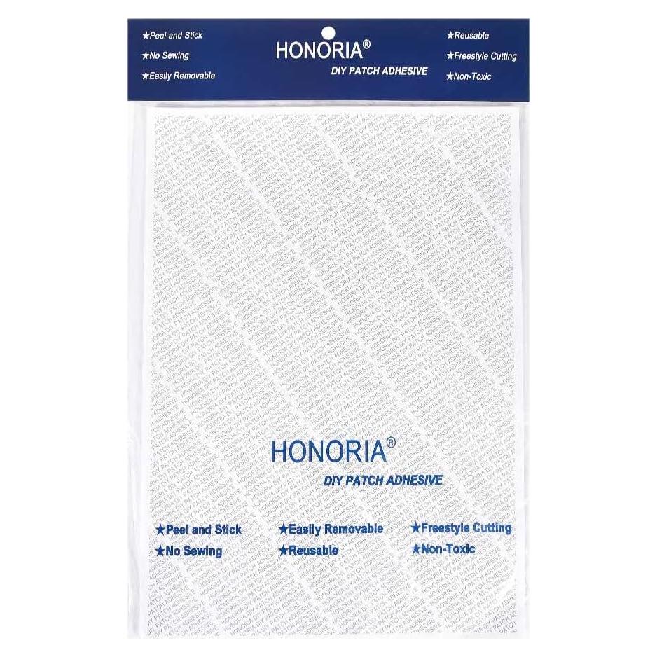 Kit Adhesivo Parche Doble Cara HONORIA 30.99x21.84cm Lavable