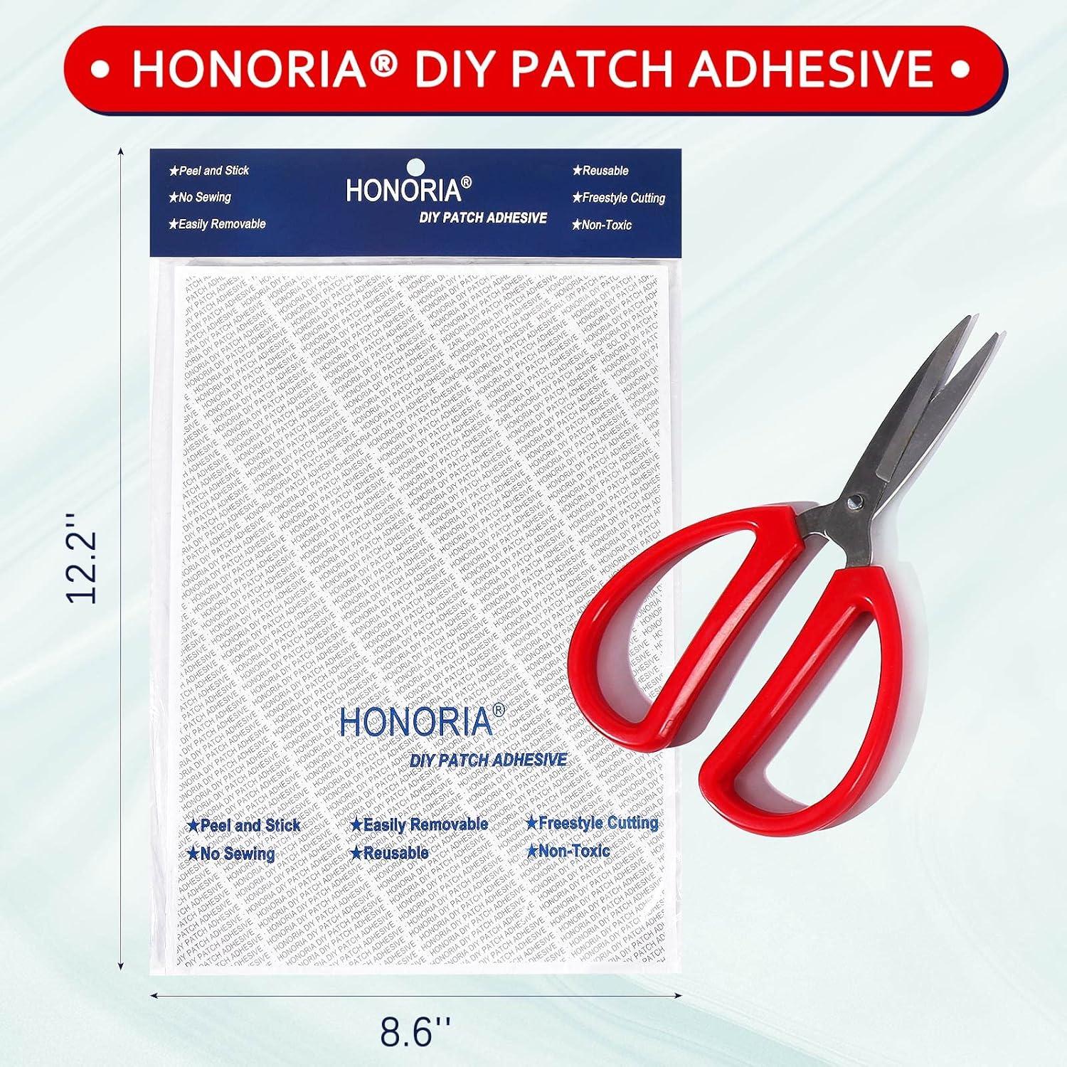 Kit Adhesivo Parche Doble Cara HONORIA 30.99x21.84cm Lavable