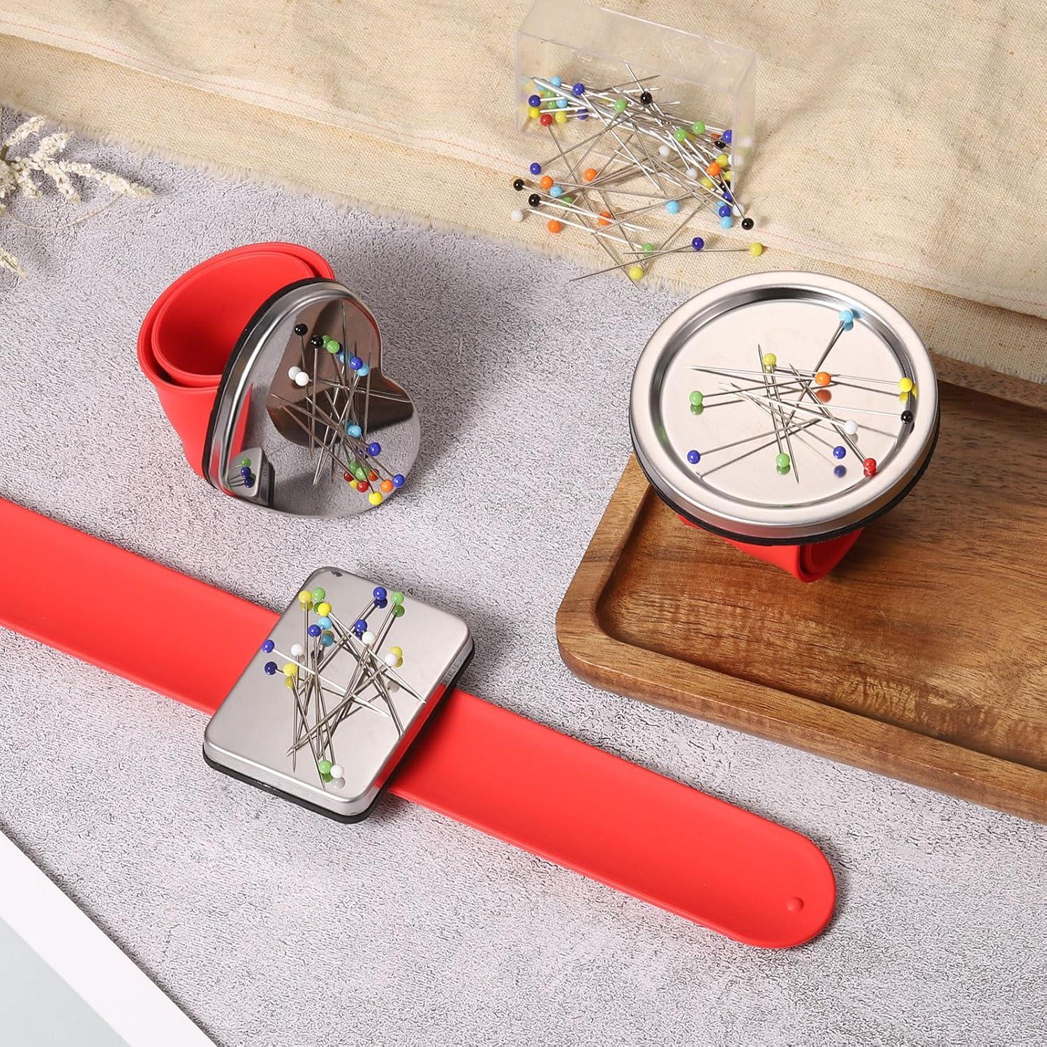 Muñequera Magnética HARFINGTON de Silicona para Alfileres - Negro