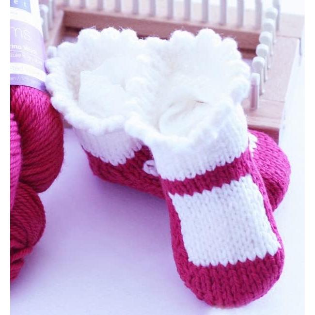 Telar de Calcetines Ajustable Authentic Knitting Board 60 Ganchos