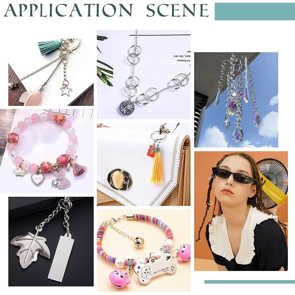 Anillos de Separación Acero Inoxidable PH PandaHall 1120 Pcs 5-8mm