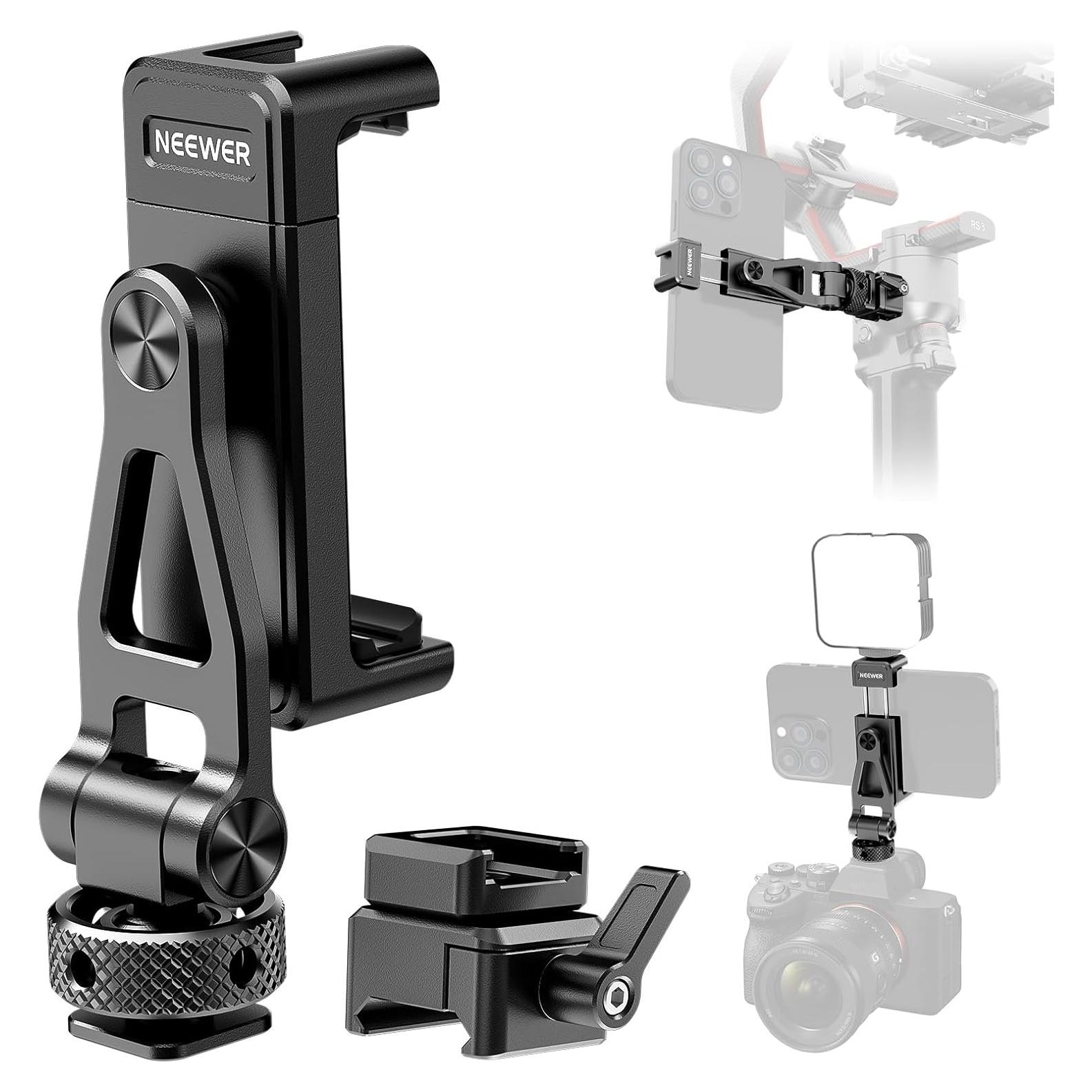 Soporte de trípode Neewer GA010 para teléfono con NATO