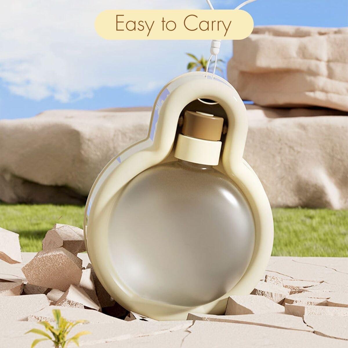 Botella de Agua Portátil para Perros Aimondow 350ml Beige