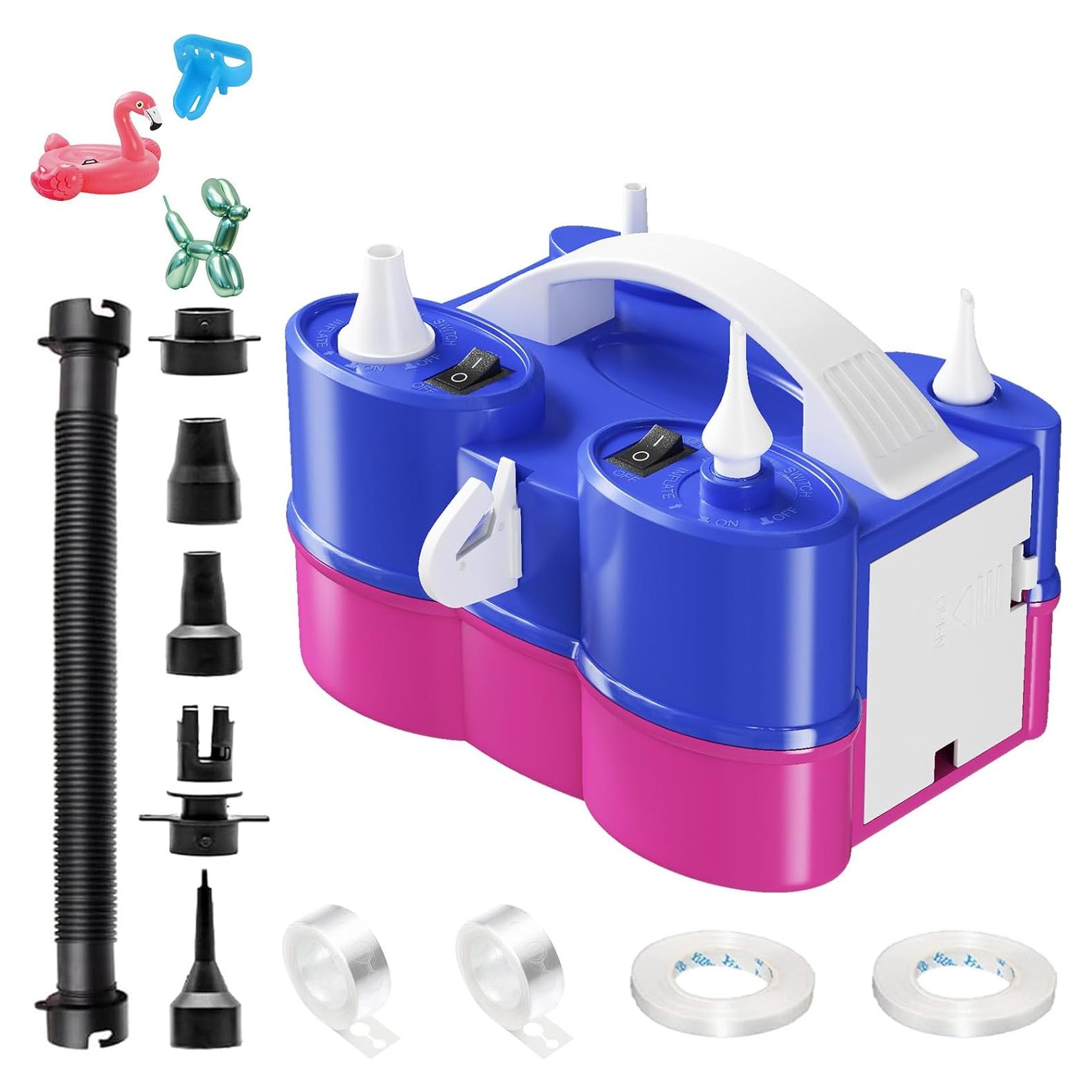 Bomba de aire eléctrica 3 en 1 Togvu para globos y flotadores