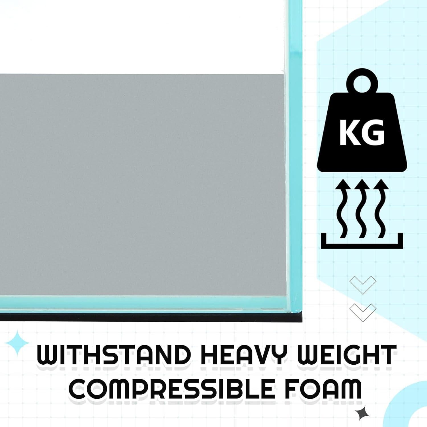 Alfombrilla de Acuario Pangda 30.48x30.48cm Neopreno Impermeable