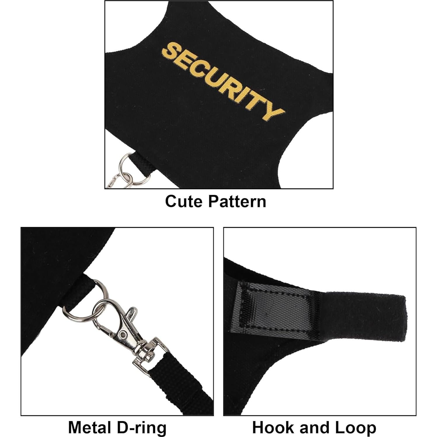 Conjunto Arnés y Correa Ajustable ADOGGYGO para Dragón Barbudo