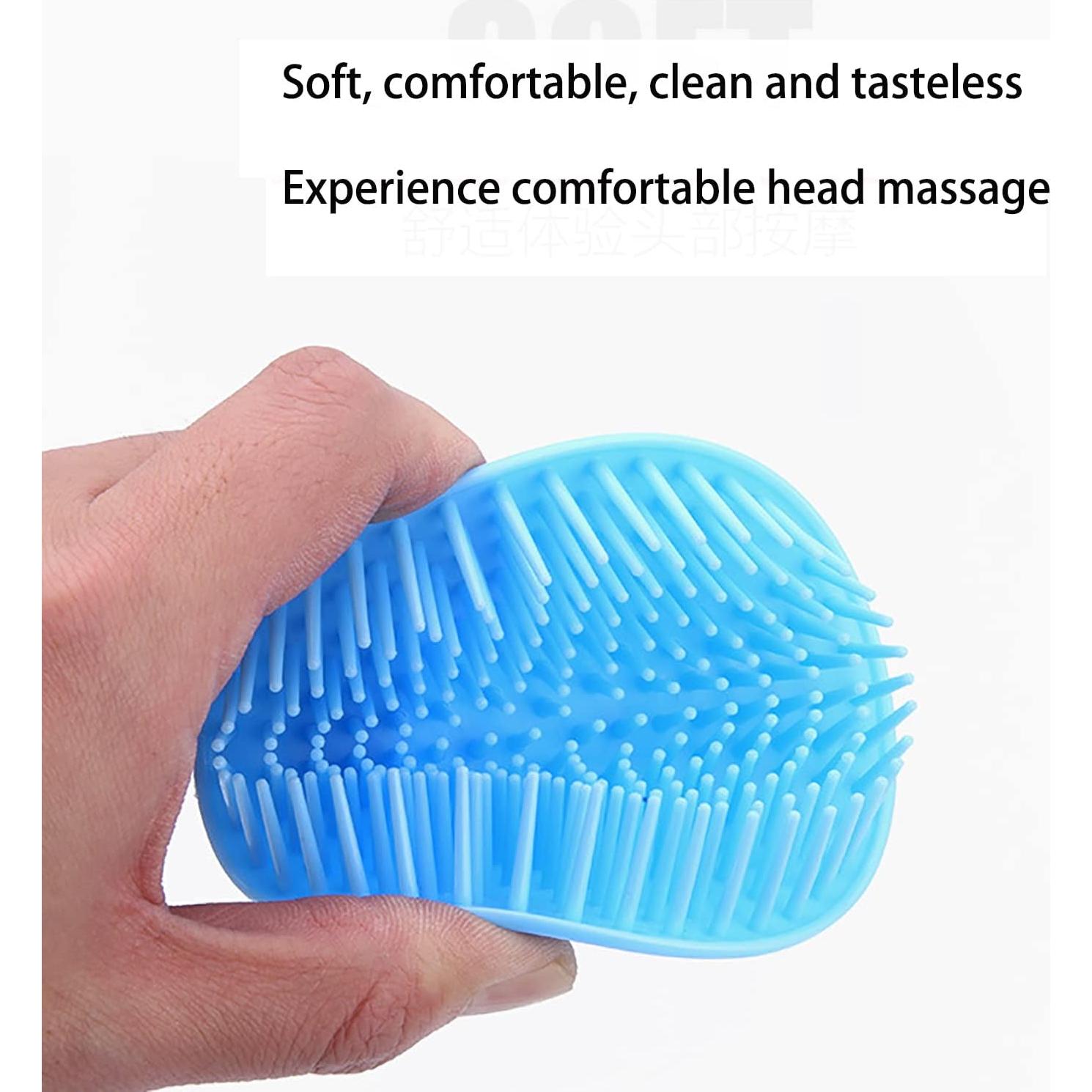 Paquete de 2 cepillos de masaje para cuero cabelludo Normandy Tech