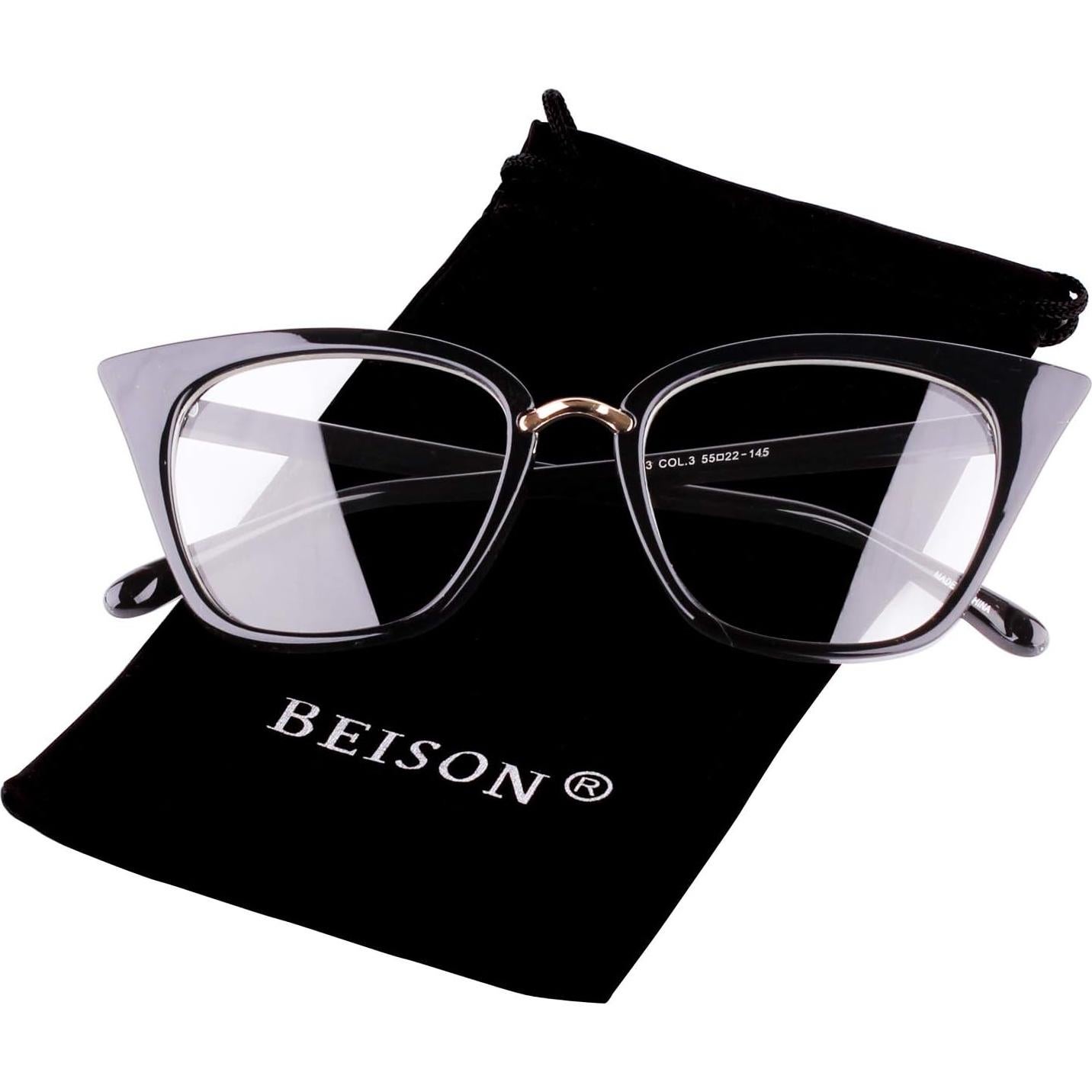 Gafas Beison bloqueadoras de luz azul estilo ojo de gato