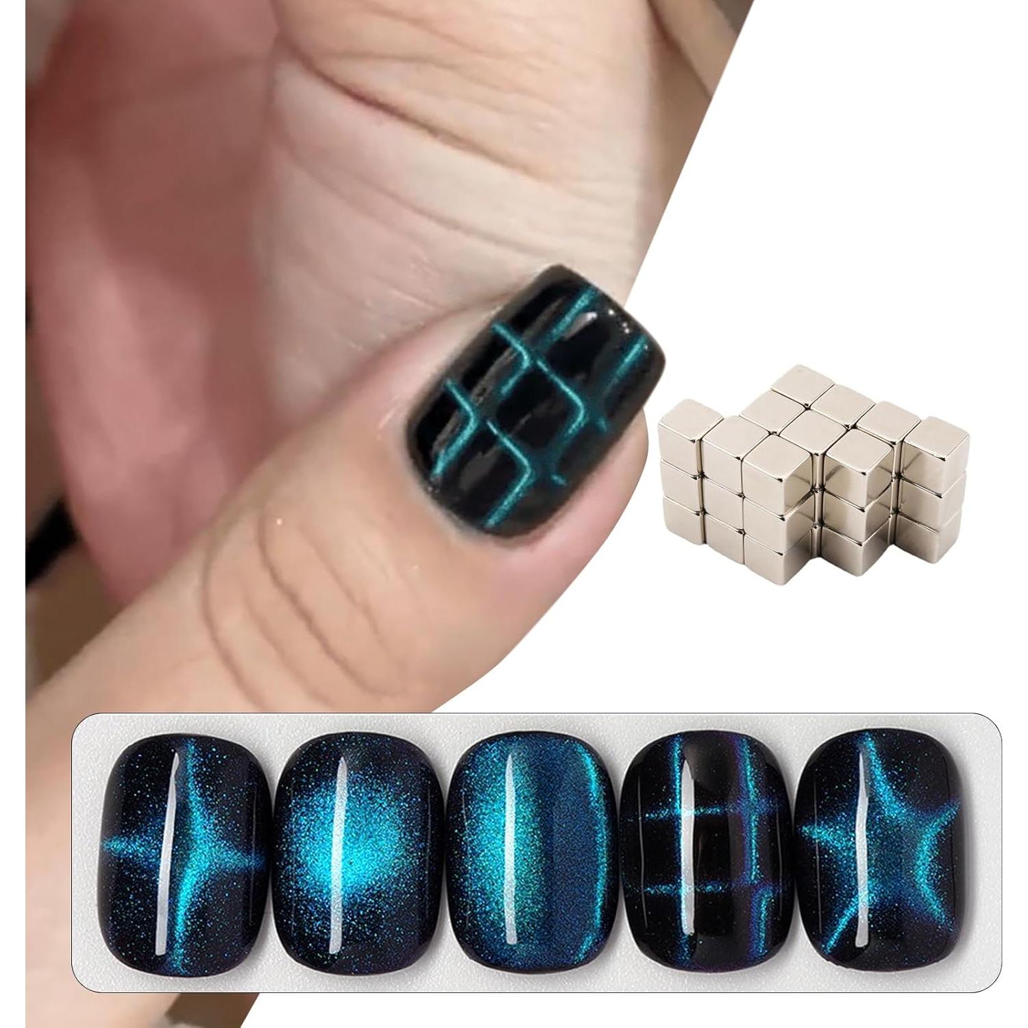 Set de 27 Herramientas de Imán para Uñas Ojo de Gato DANNEASY