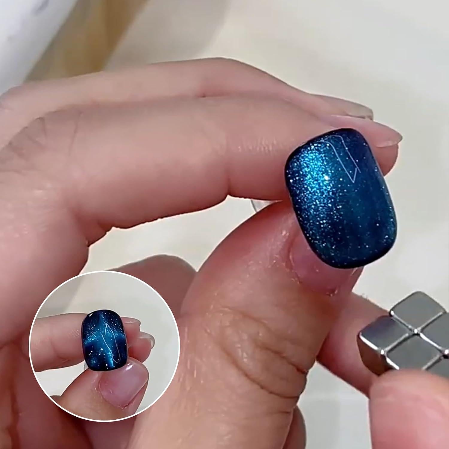 Set de 27 Herramientas de Imán para Uñas Ojo de Gato DANNEASY