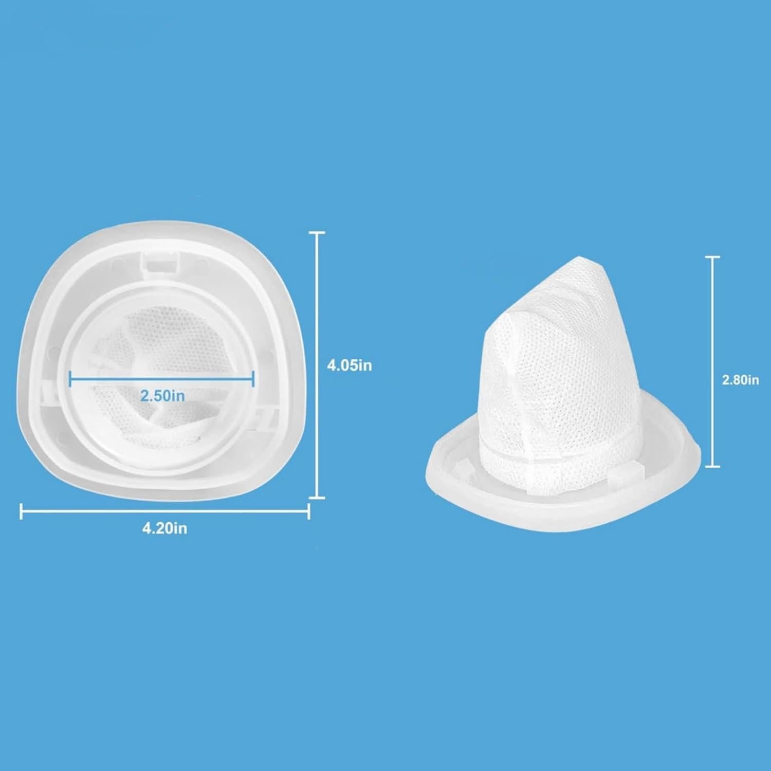 Filtros de Reemplazo HNVCF10 Hufopik para Aspiradoras Black+Decker
