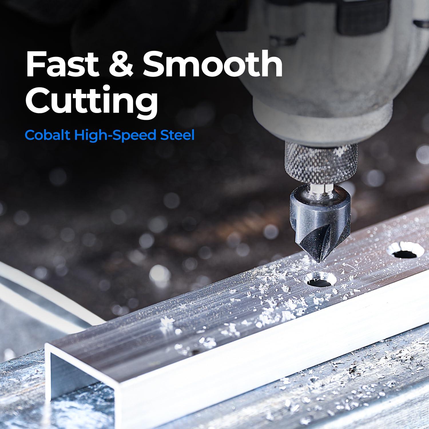 Broca Avellanadora de Cobalto Toolant Pro 12.7 mm Hexagonal