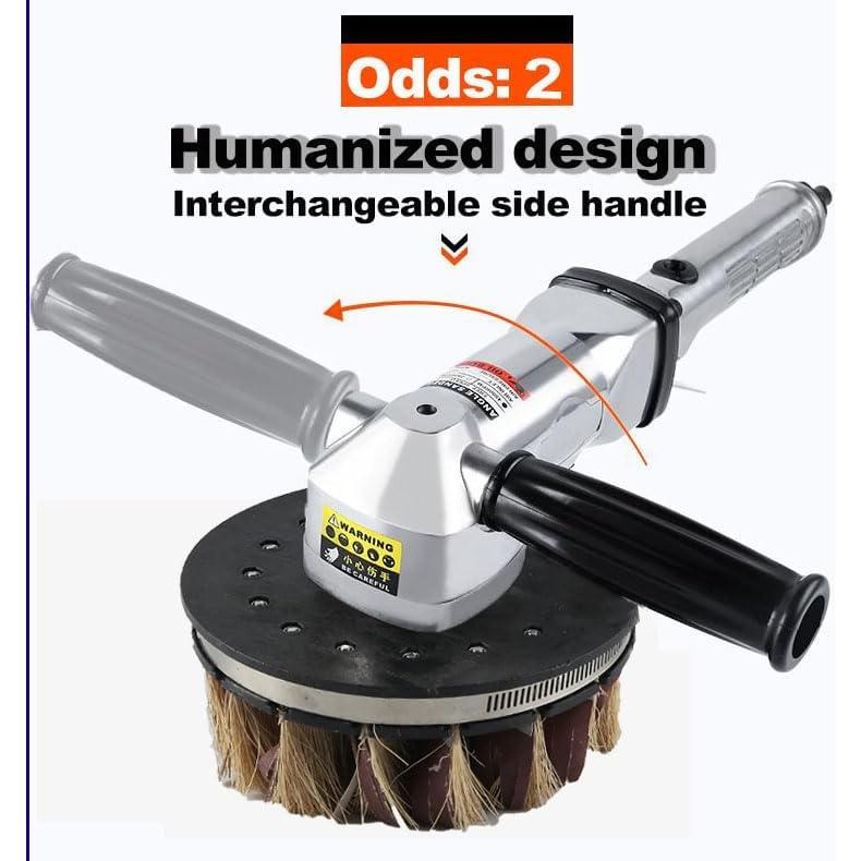 Lijadora Neumática 7 Pulgadas YPCOO 7500-C-L 2.66 kg 4500 RPM