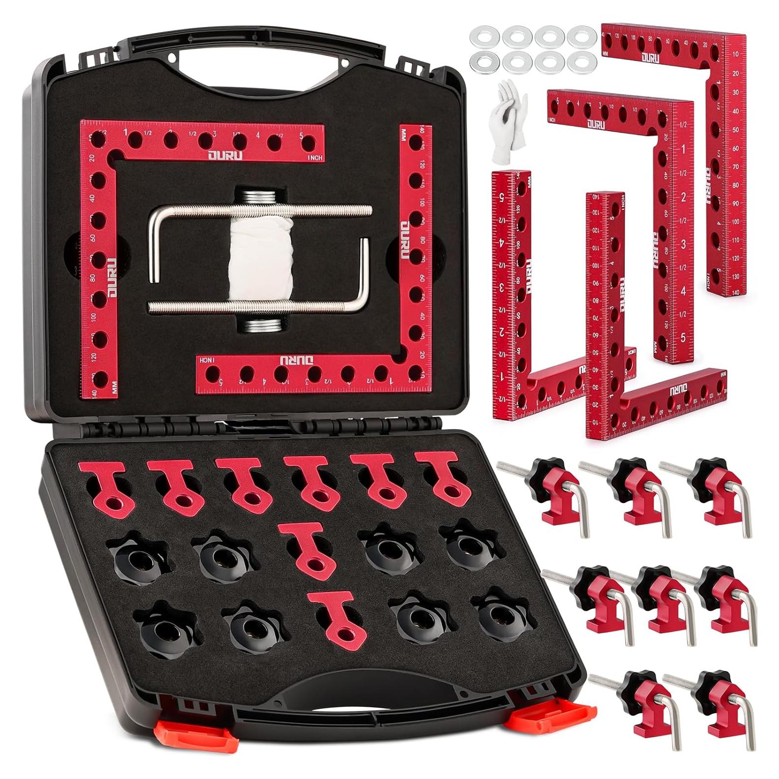 Sujeciones de Esquina 90° OURU - Set de 4 Paquetes 14 cm