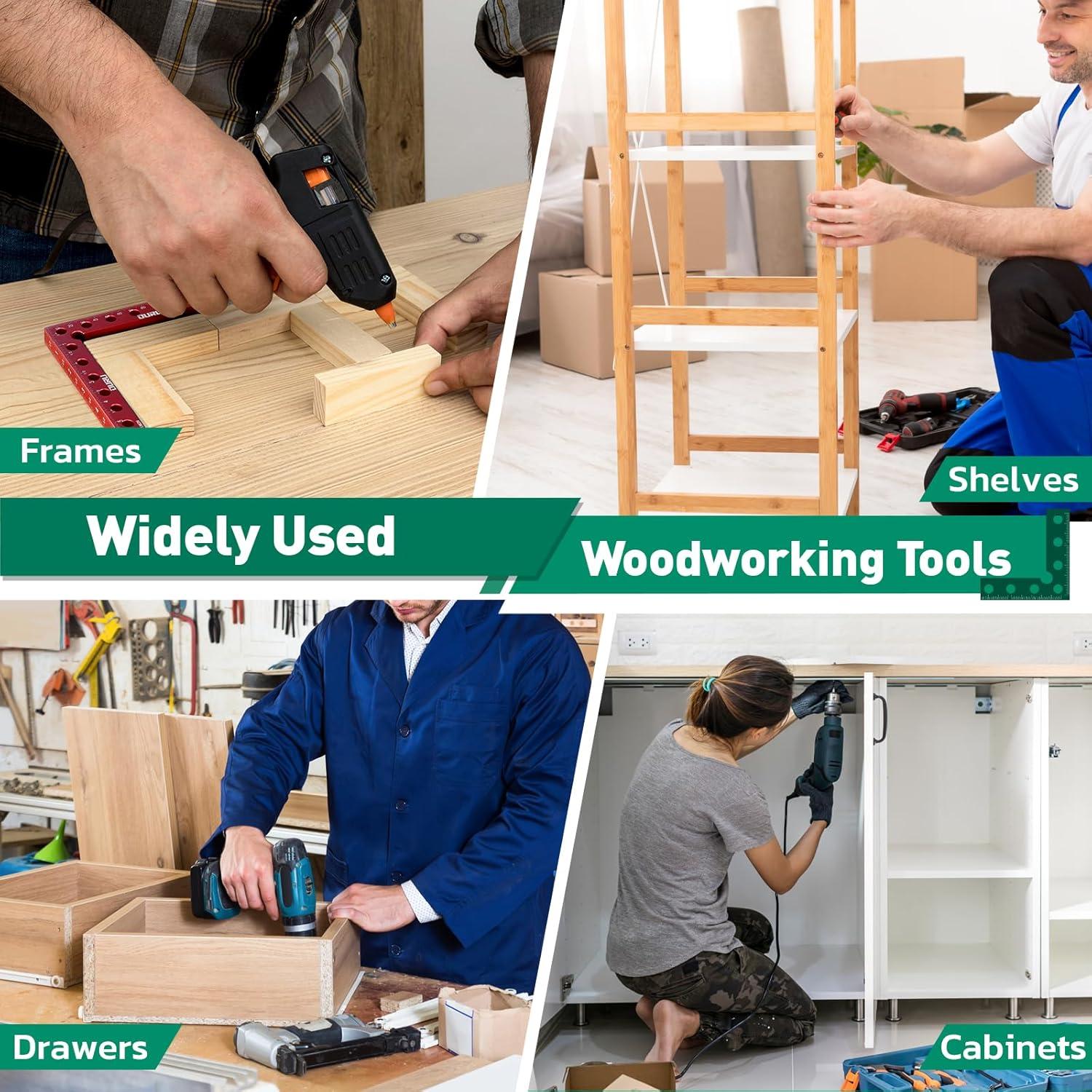 Sujeciones de Esquina 90° OURU - Set de 4 Paquetes 14 cm