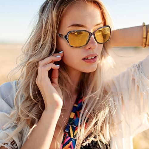 Gafas de Conducción Nocturna SIPHEW Amarillas Polarizadas