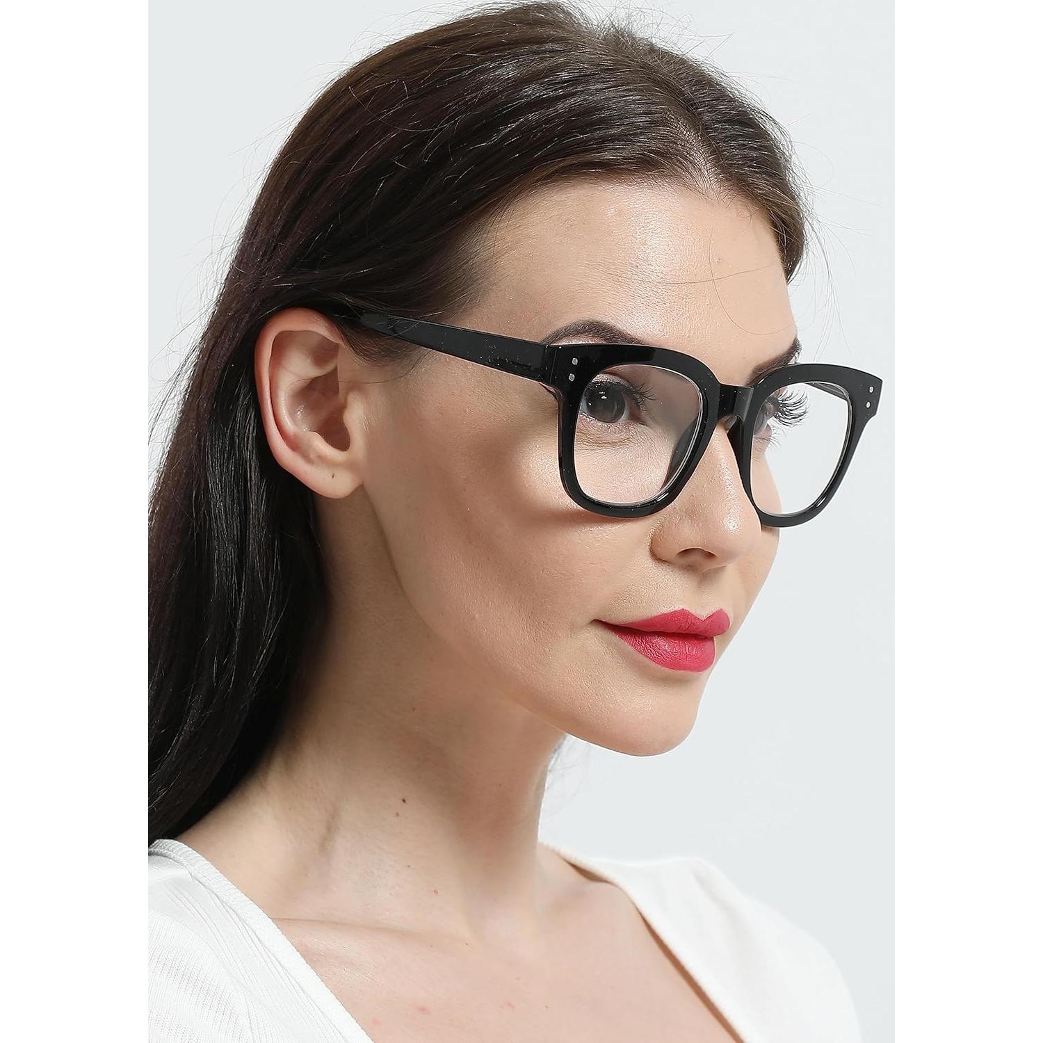 Gafas de Lectura Retro REAVEE 3 Paquetes Anti Luz Azul