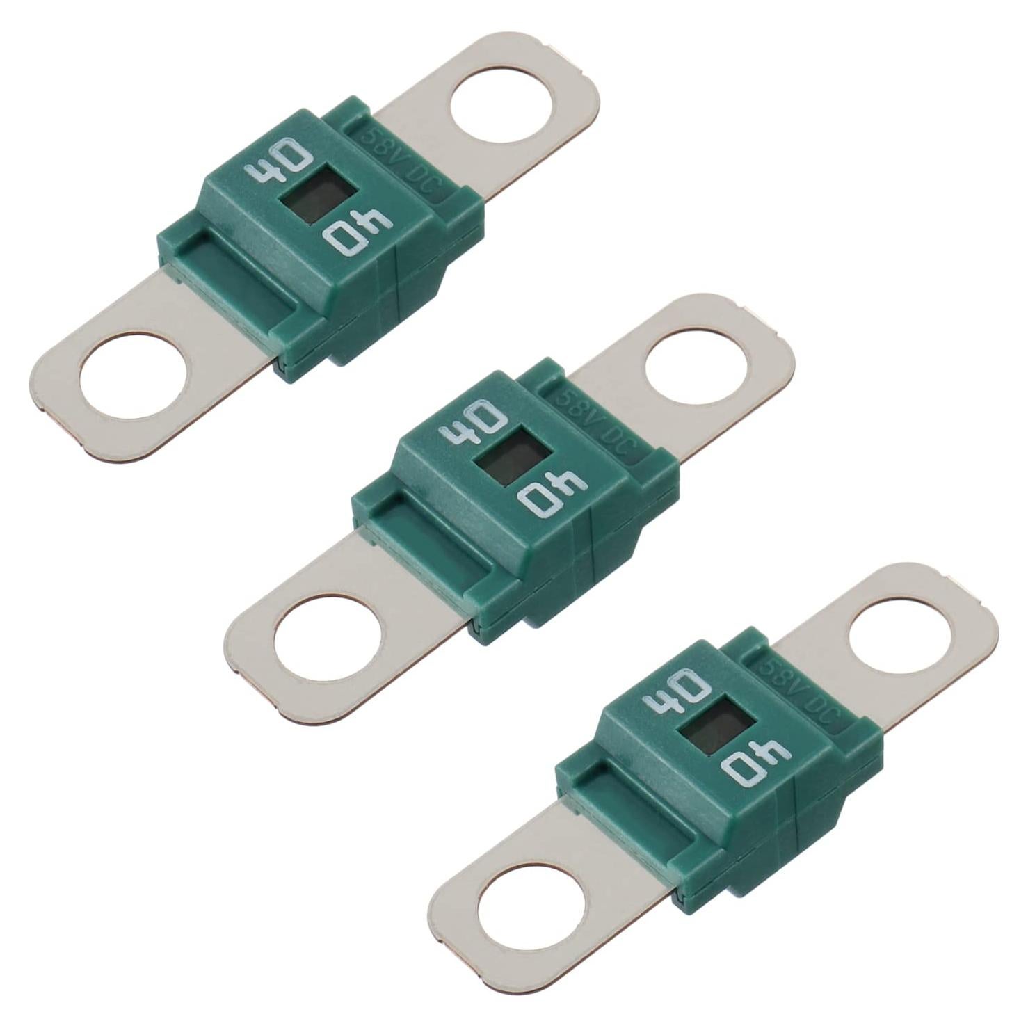 Fusible Midi BOJACK 40A - Paquete de 3 para Vehículos