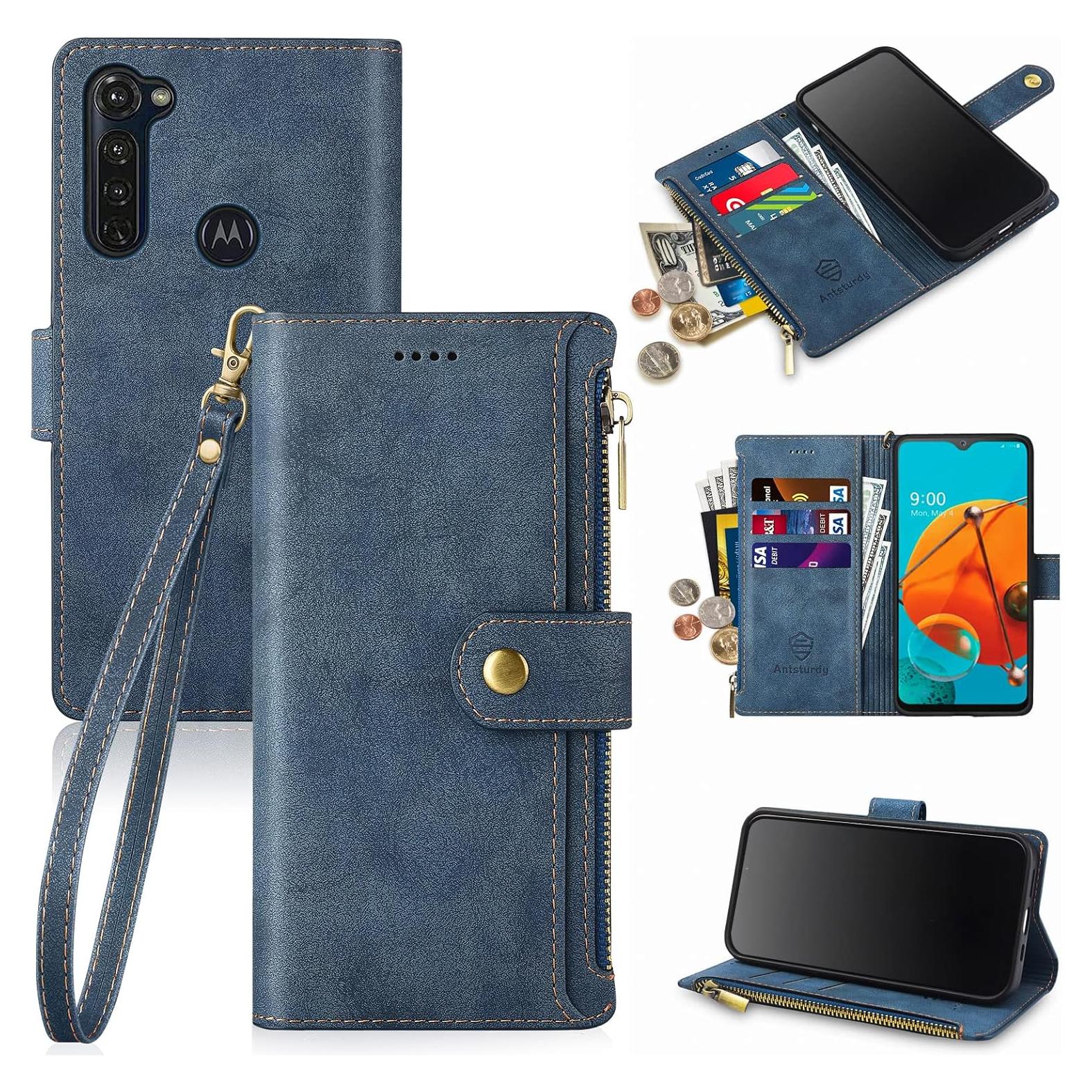 Funda de Billetera Antsturdy para Motorola Moto G Stylus 2020