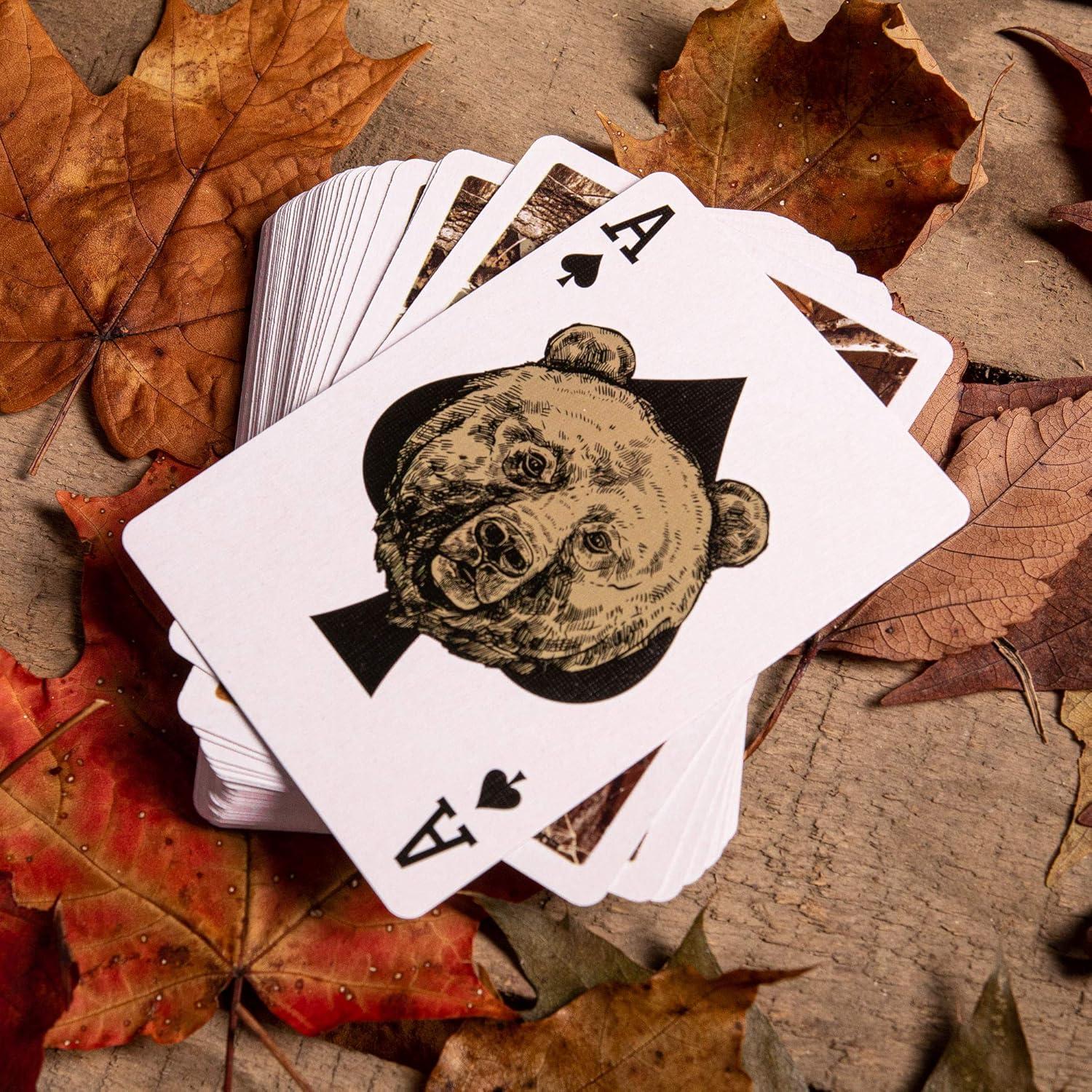 Baraja de Cartas Brybelly Realtree Edge Camo 6.35x8.89 cm