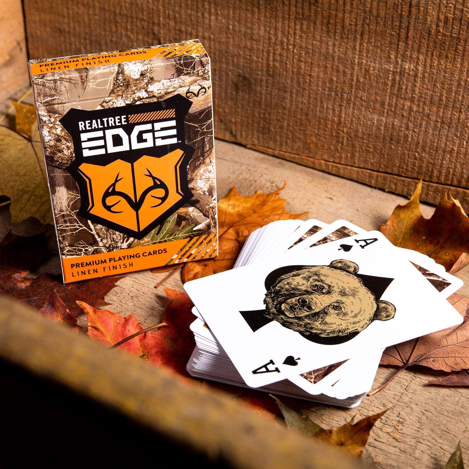 Baraja de Cartas Brybelly Realtree Edge Camo 6.35x8.89 cm