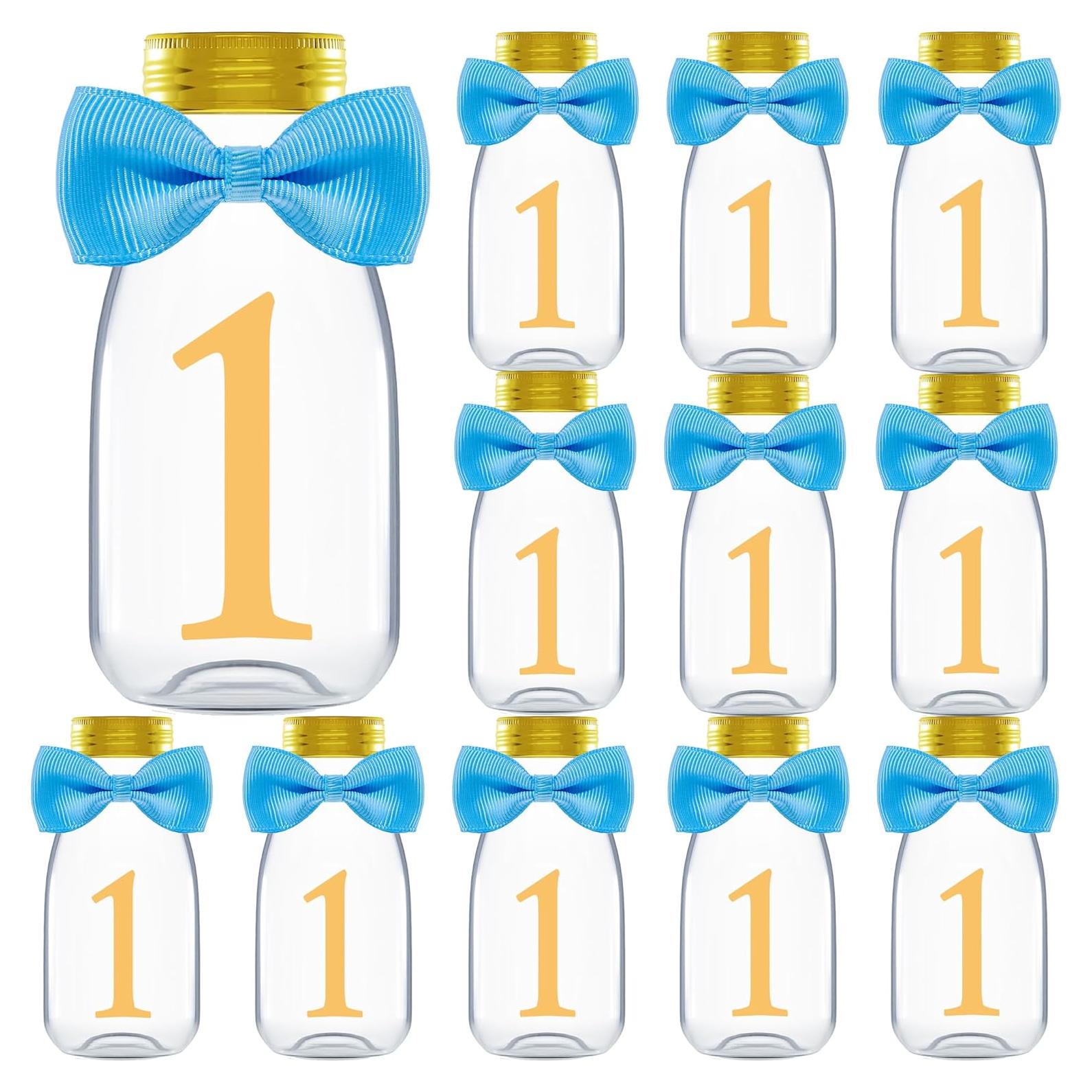 Paquete de 12 Tarros de Dulces Ethisa para Primer Cumpleaños