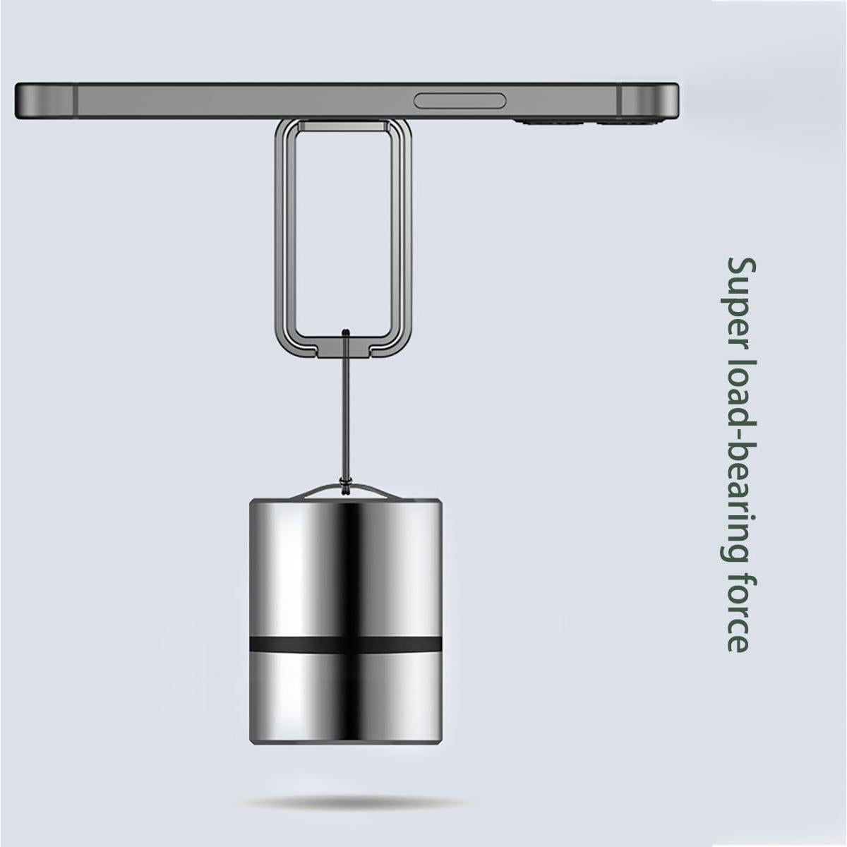 Soporte de Dedo Ajustable 360° DPWZTIA Negro para Teléfono