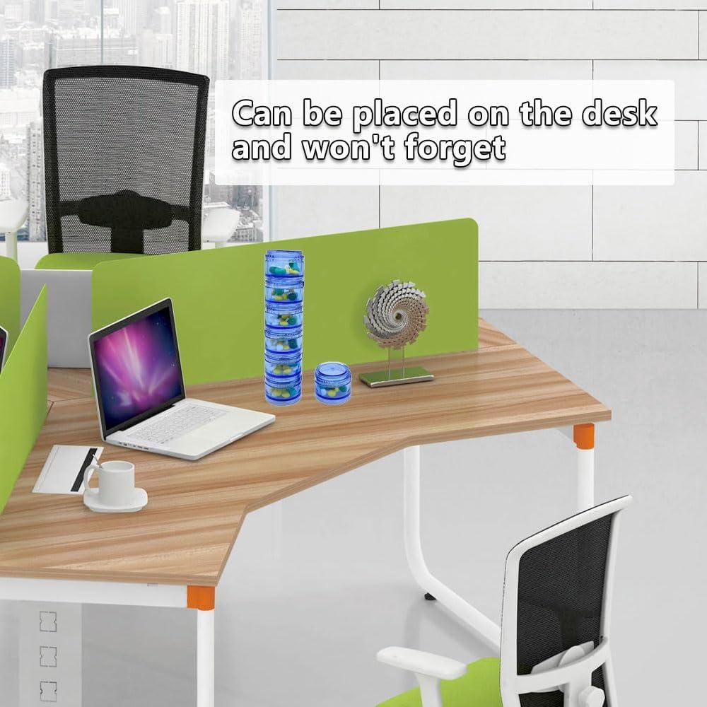 Planificador de Pastillas Semanal HaiSea - Organizador Azul