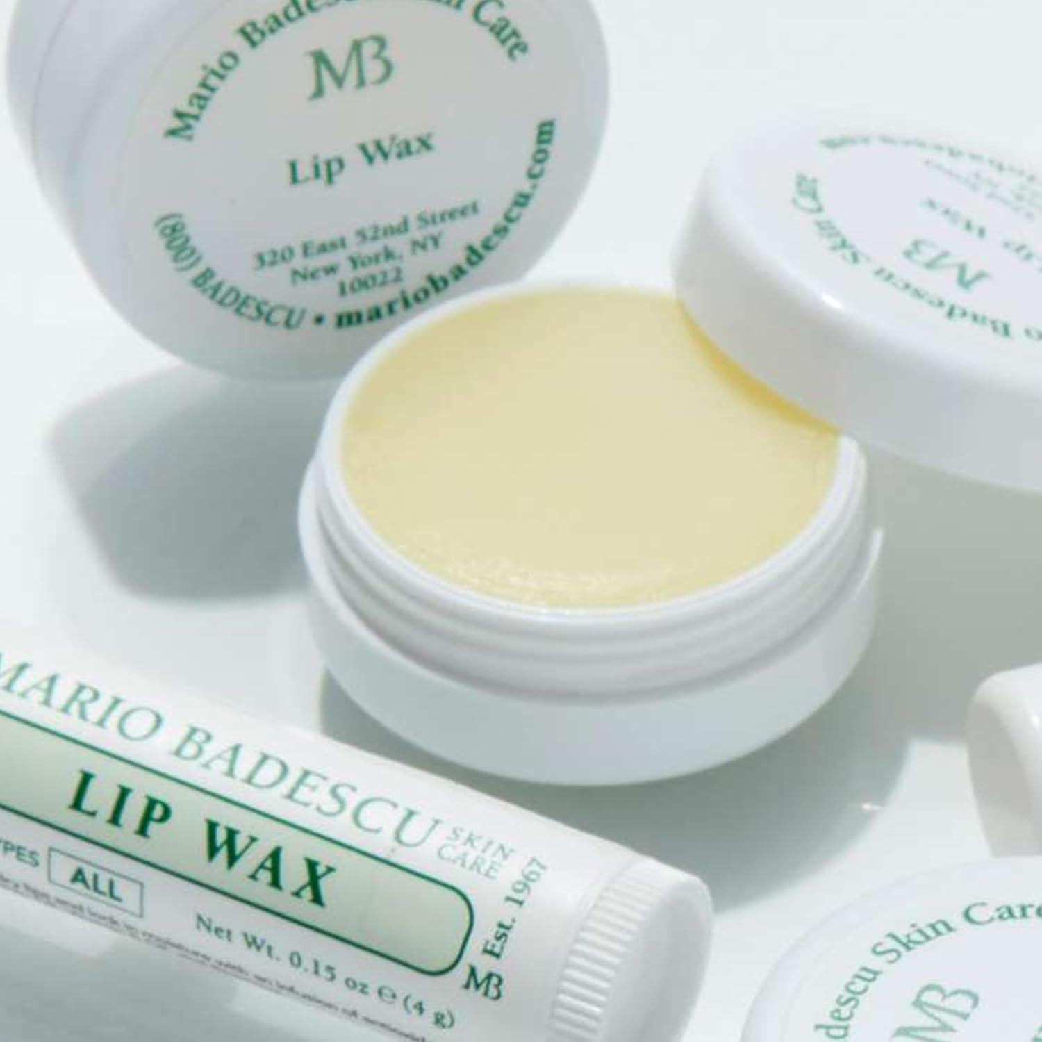 Cera Labial Mario Badescu 1 Cuenta con Rosa Mosqueta y Vitamina E