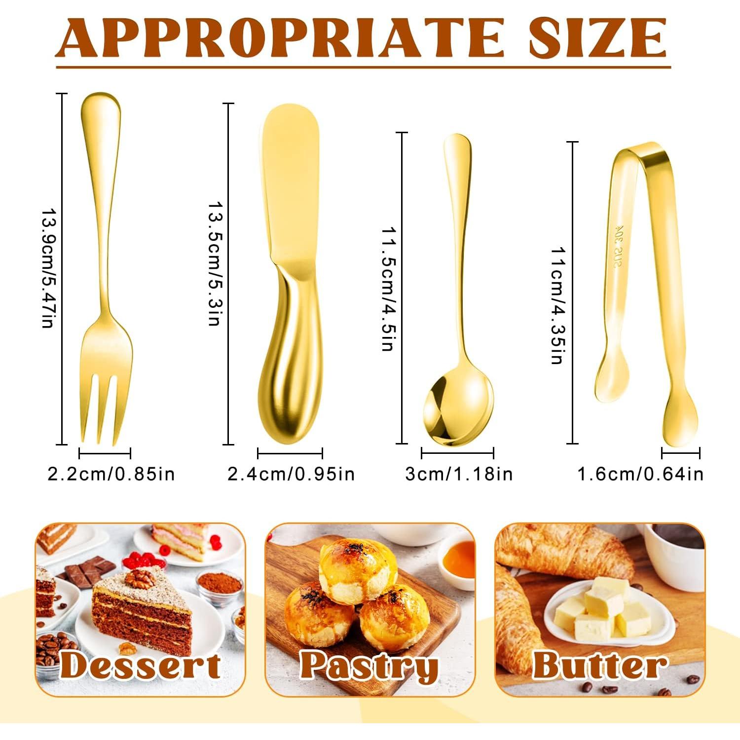 Juego de Cuchillos para Untar Mantequilla y Queso Mlurcu 16 Piezas