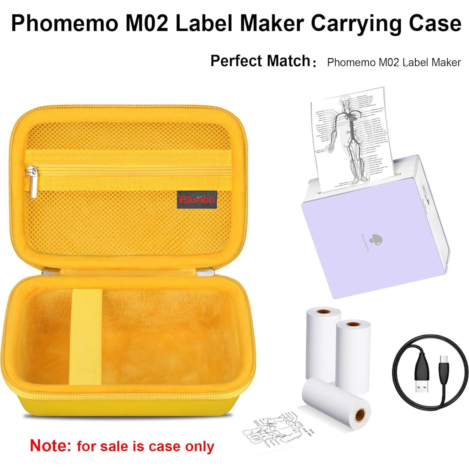 Funda de Transporte Elonbo para Impresora Phomemo M02